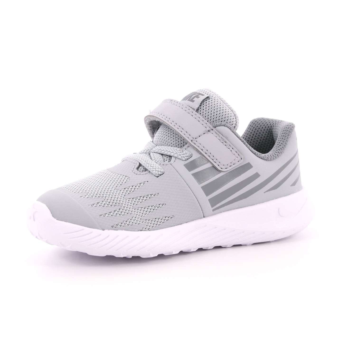 Scarpa Strappi + Elastico Nike Bambino Grigio Scarpa Strappi + Elastico Nike Bambino Grigio Scarpe 534 - 907255 008