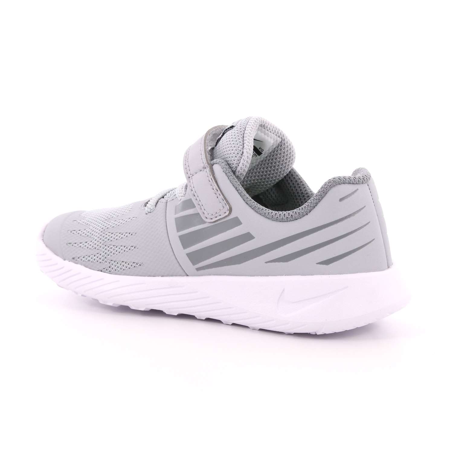 Scarpa Strappi + Elastico Nike Bambino Grigio Scarpa Strappi + Elastico Nike Bambino Grigio Scarpe 534 - 907255 008