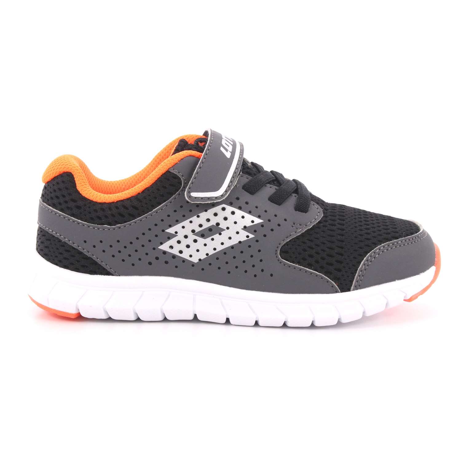 Scarpa Strappi + Elastico Lotto Bambino Nero Scarpa Strappi + Elastico Lotto Bambino Nero Scarpe 95 - 210683