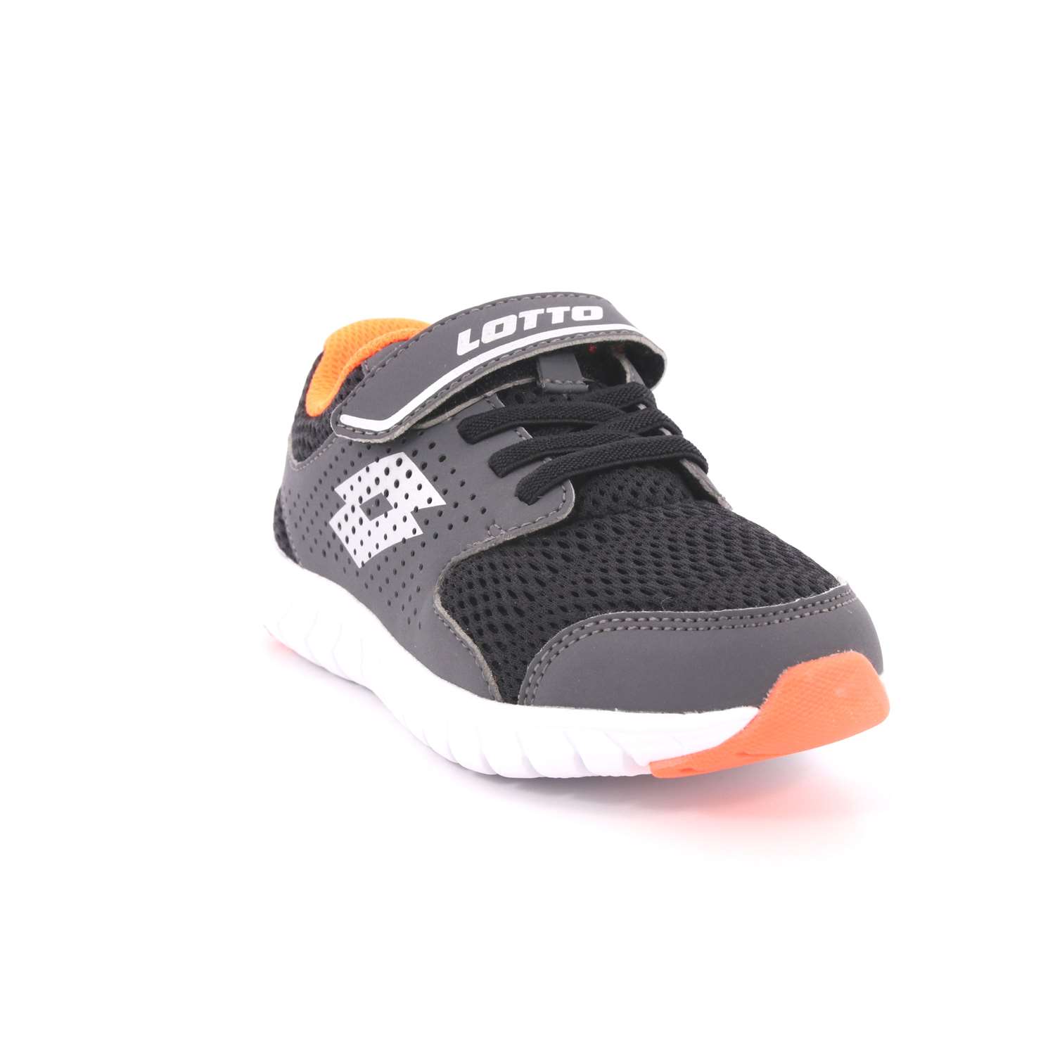 Scarpa Strappi + Elastico Lotto Bambino Nero Scarpa Strappi + Elastico Lotto Bambino Nero Scarpe 95 - 210683