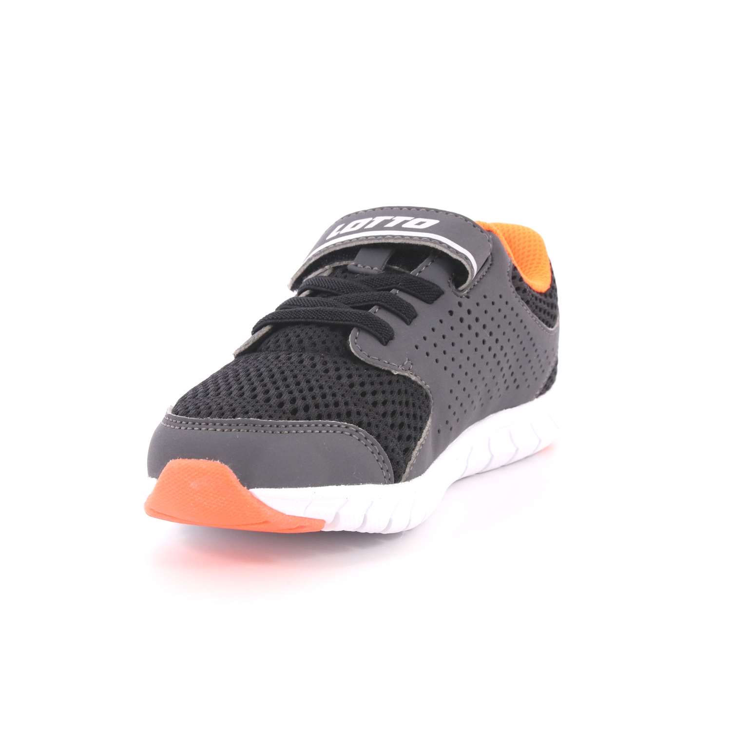 Scarpa Strappi + Elastico Lotto Bambino Nero Scarpa Strappi + Elastico Lotto Bambino Nero Scarpe 95 - 210683