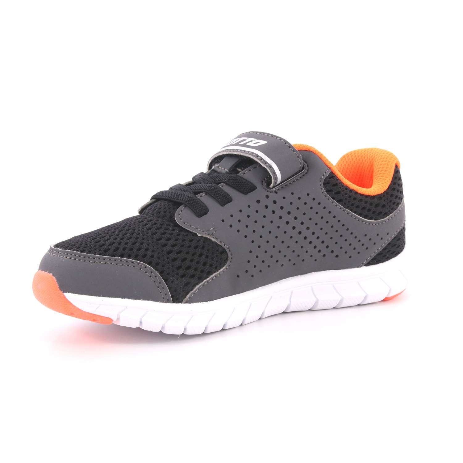 Scarpa Strappi + Elastico Lotto Bambino Nero Scarpa Strappi + Elastico Lotto Bambino Nero Scarpe 95 - 210683