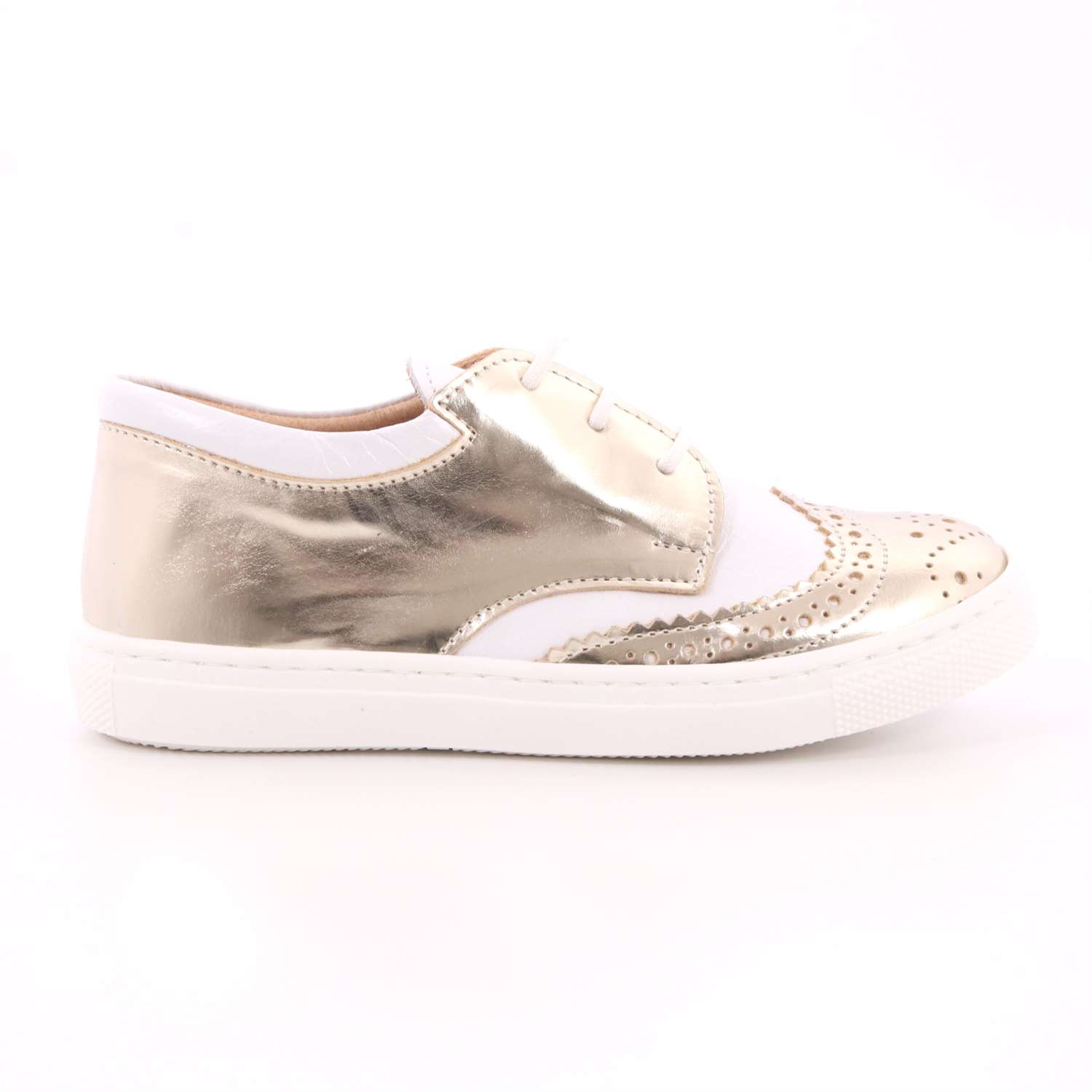 Francesina Gorgino Bambina Bianco Francesina Gorgino Bambina Bianco Scarpe 6 - P1004-2