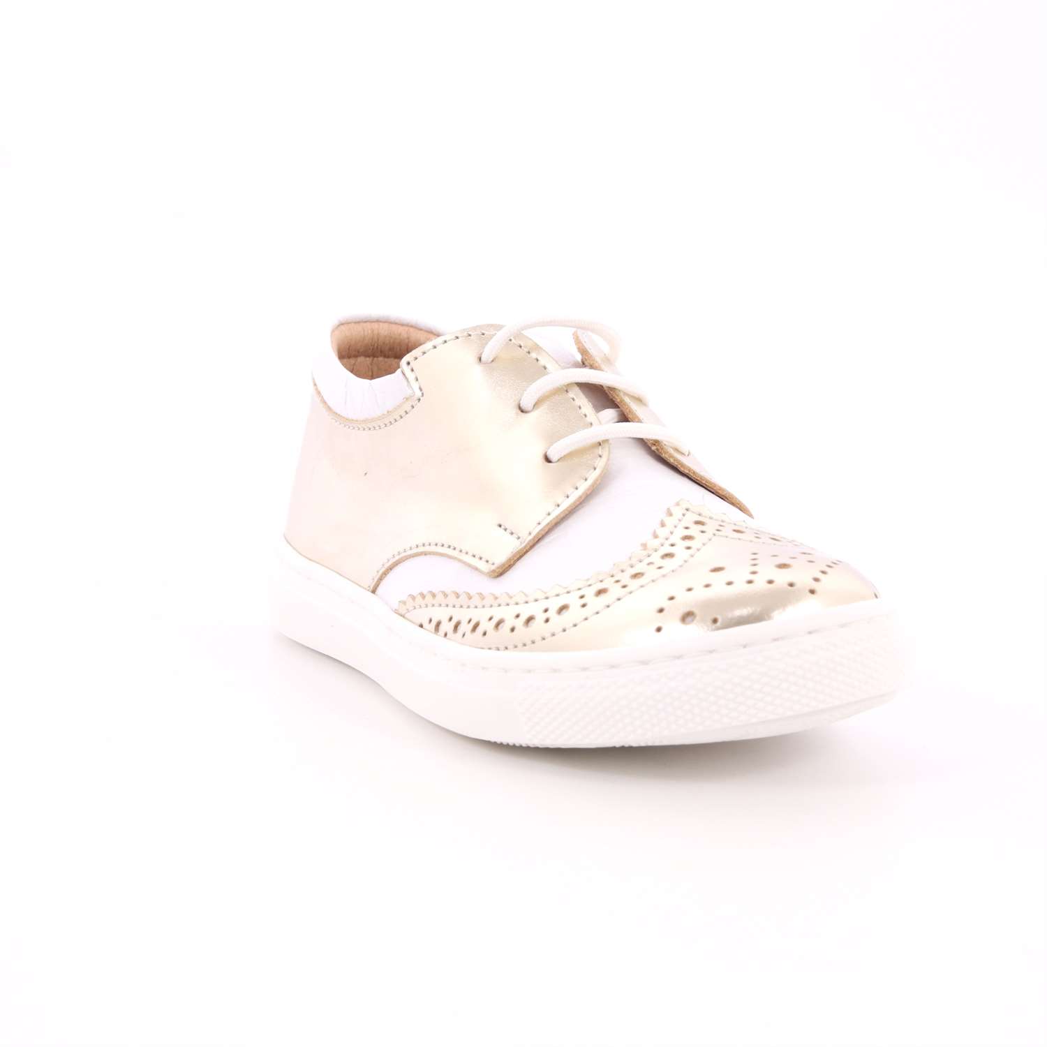 Francesina Gorgino Bambina Bianco Francesina Gorgino Bambina Bianco Scarpe 6 - P1004-2