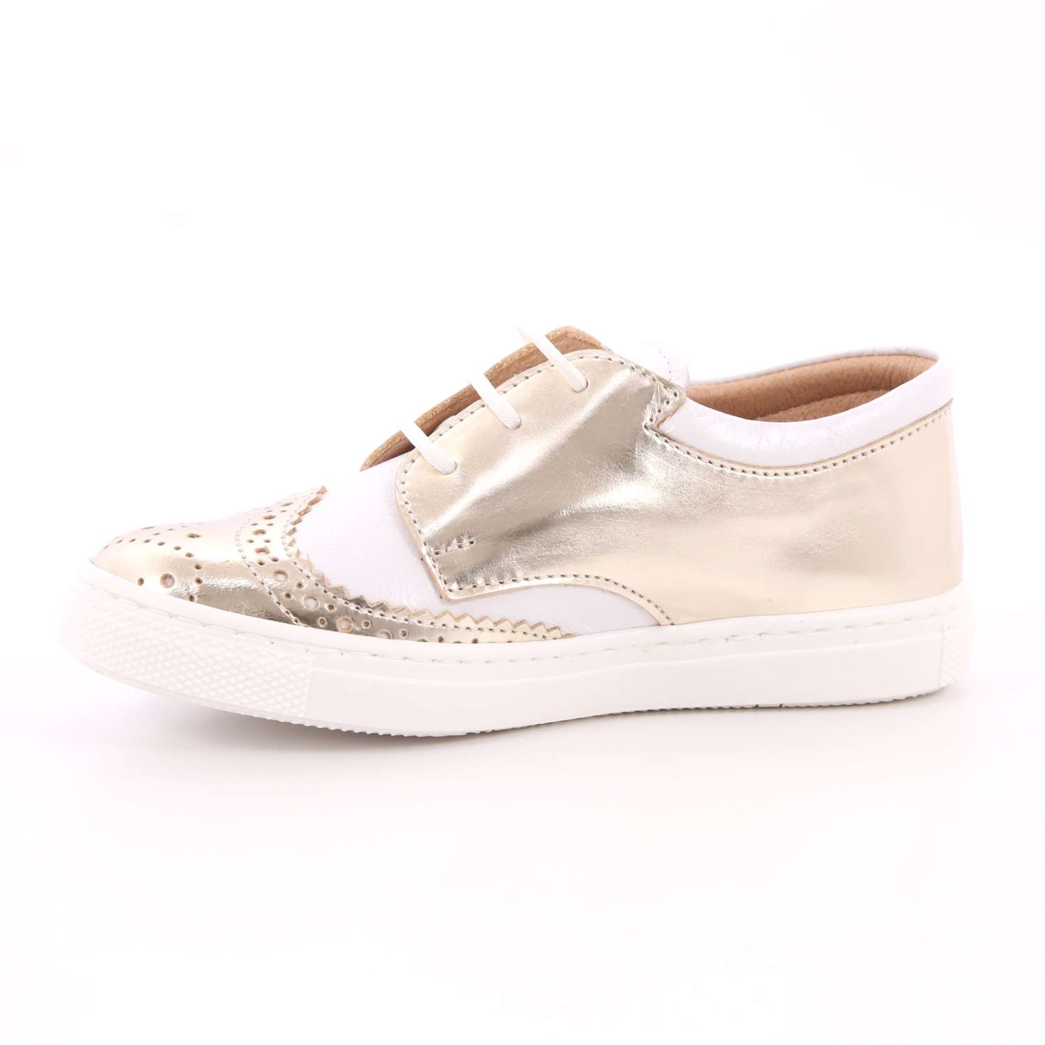 Francesina Gorgino Bambina Bianco Francesina Gorgino Bambina Bianco Scarpe 6 - P1004-2
