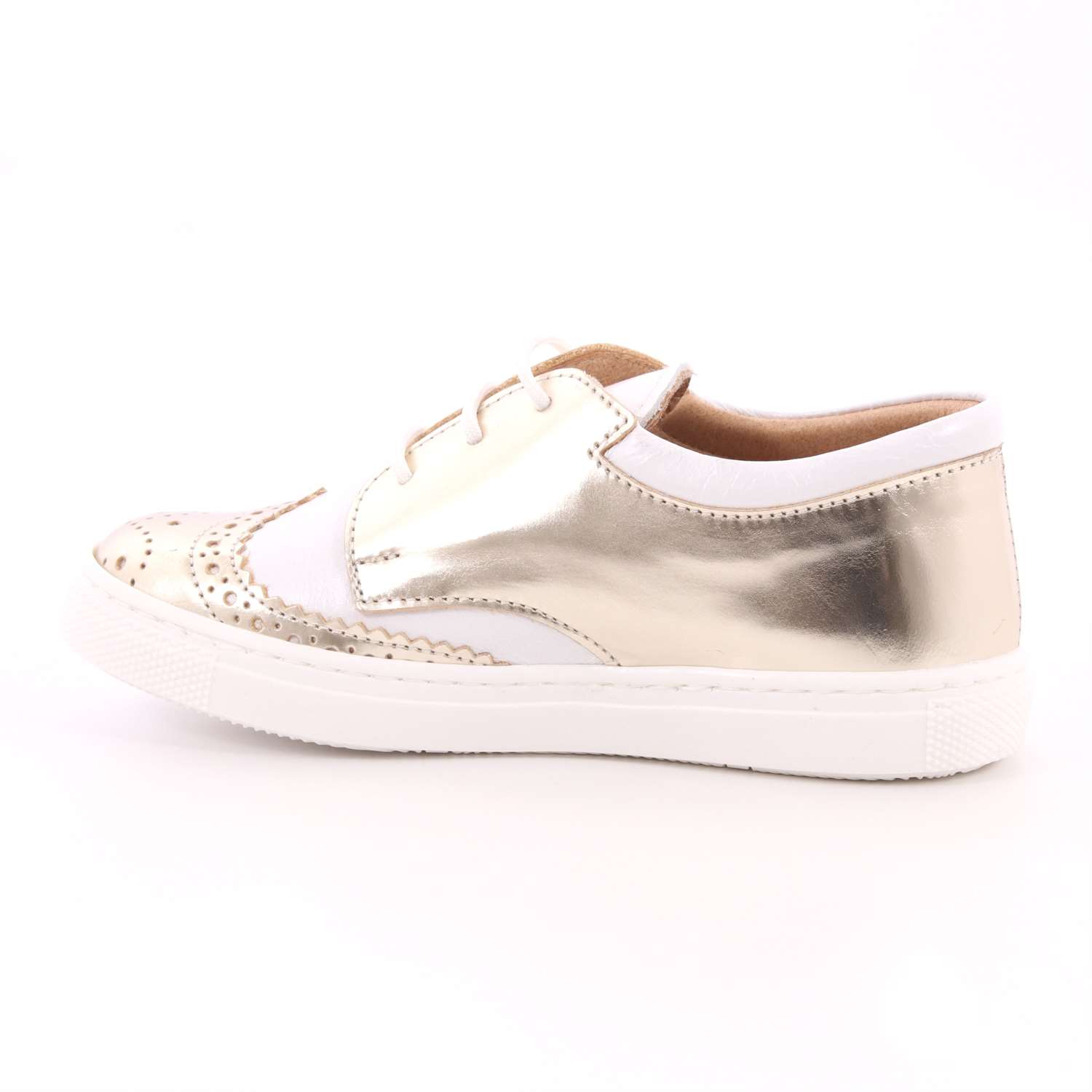 Francesina Gorgino Bambina Bianco Francesina Gorgino Bambina Bianco Scarpe 6 - P1004-2
