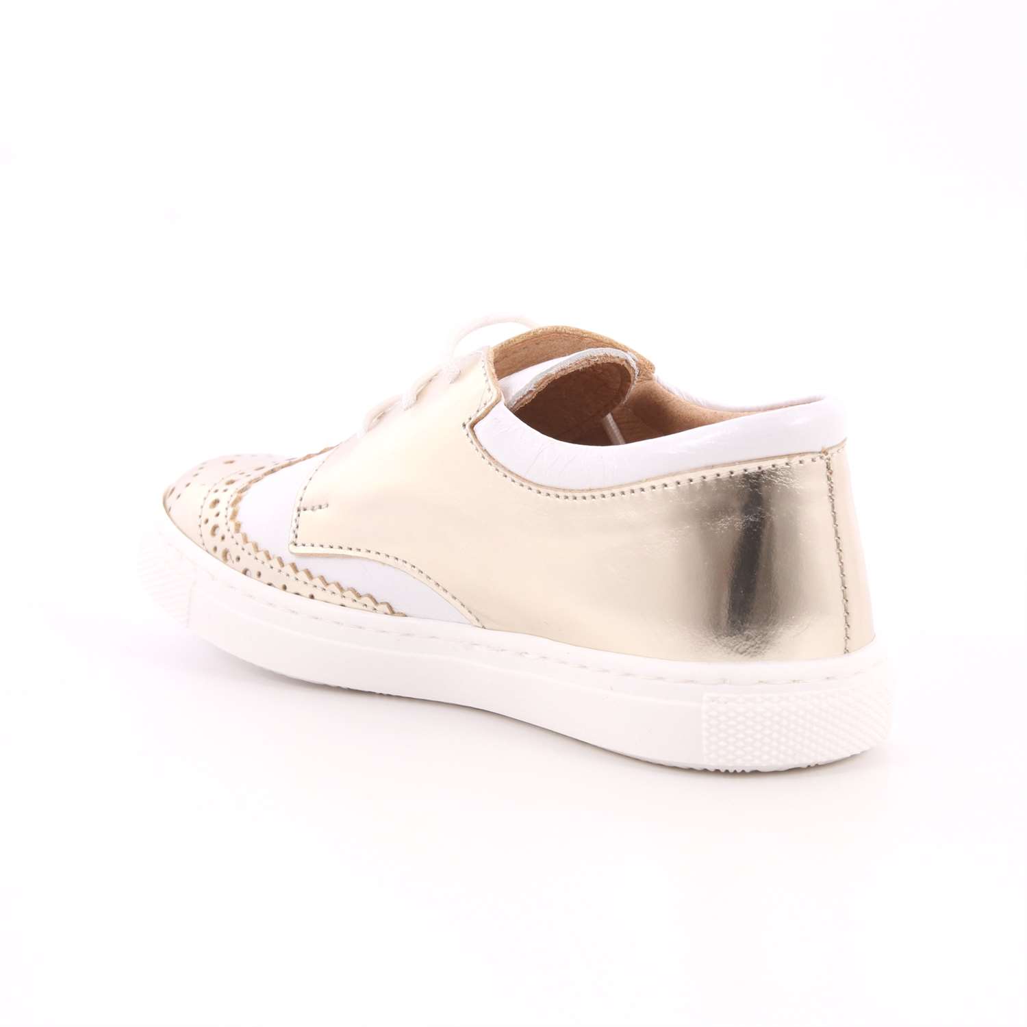 Francesina Gorgino Bambina Bianco Francesina Gorgino Bambina Bianco Scarpe 6 - P1004-2
