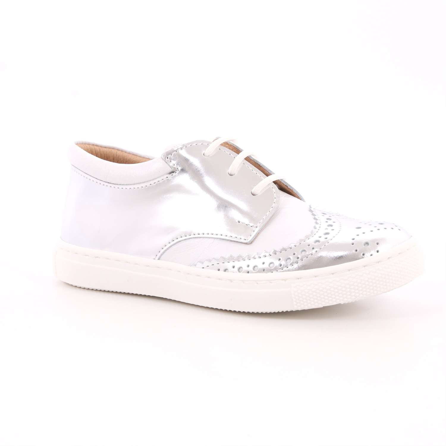 Francesina Gorgino Bambina Bianco Francesina Gorgino Bambina Bianco Scarpe 7 - P1004-1