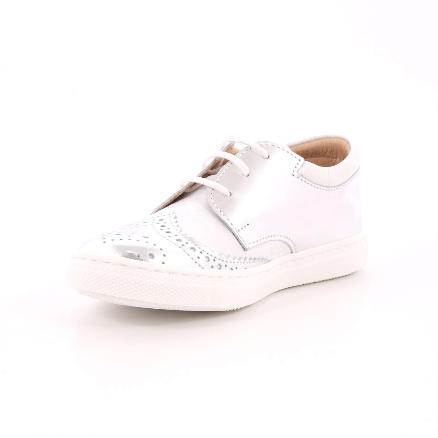 Francesina Gorgino Bambina Bianco Francesina Gorgino Bambina Bianco Scarpe 7 - P1004-1