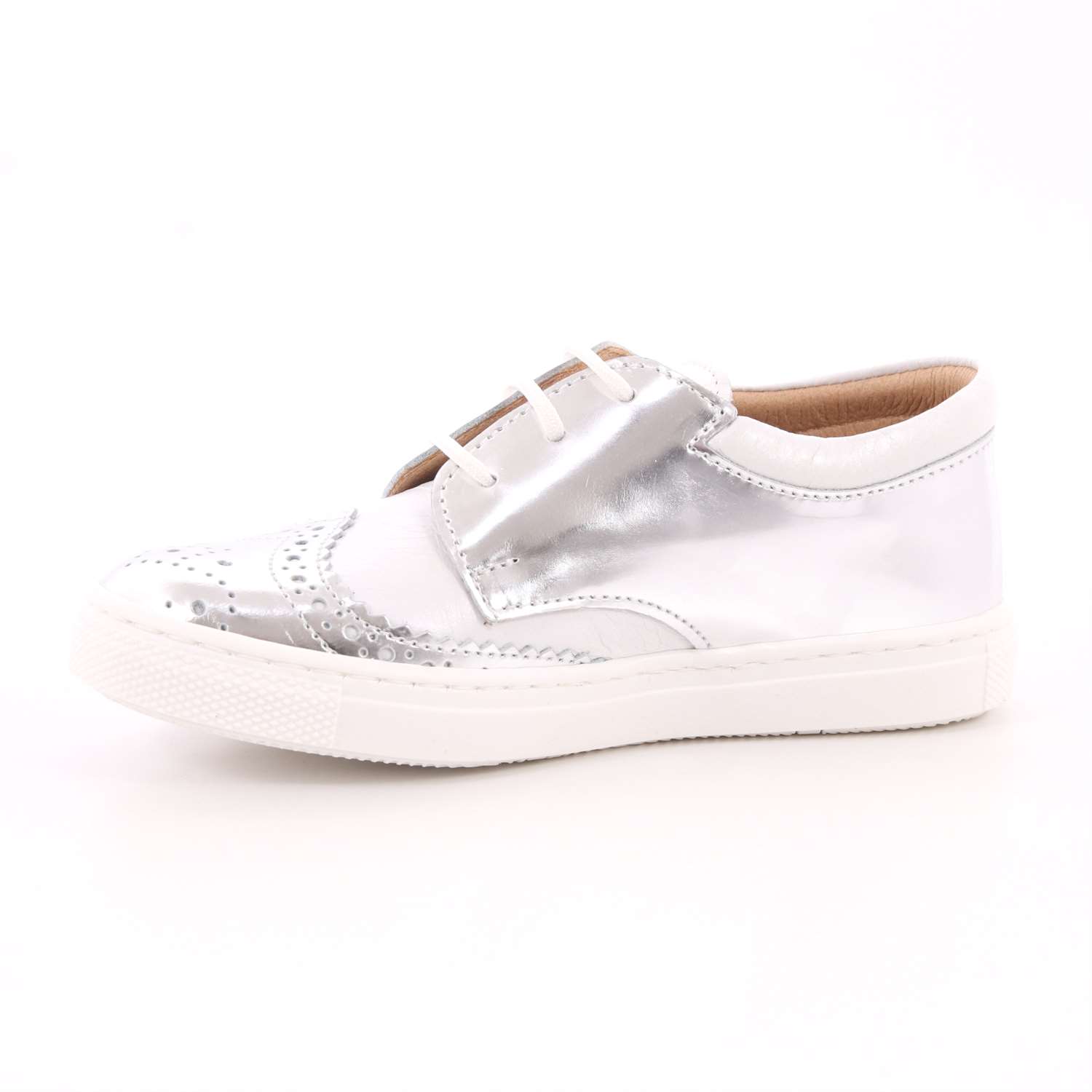 Francesina Gorgino Bambina Bianco Francesina Gorgino Bambina Bianco Scarpe 7 - P1004-1