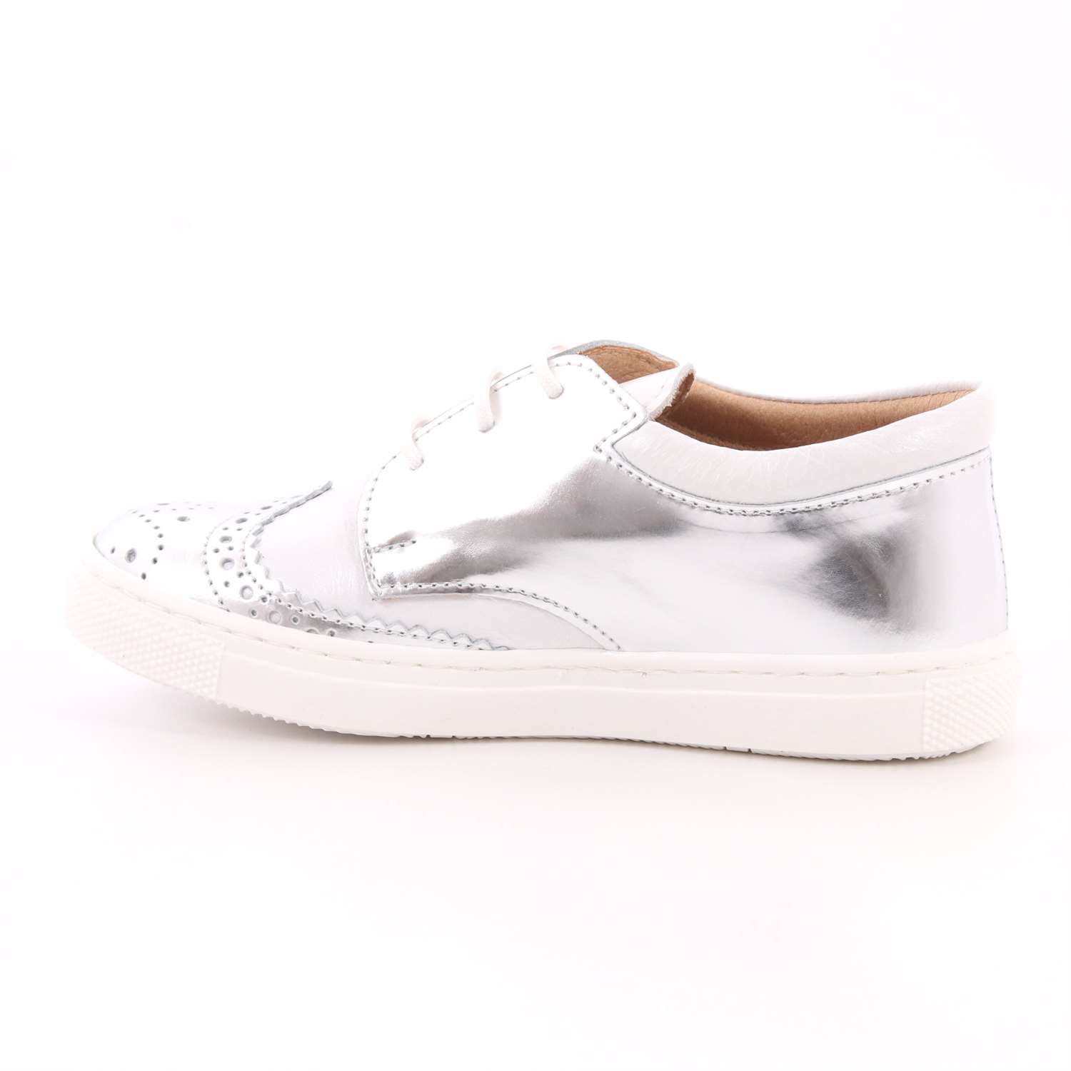Francesina Gorgino Bambina Bianco Francesina Gorgino Bambina Bianco Scarpe 7 - P1004-1