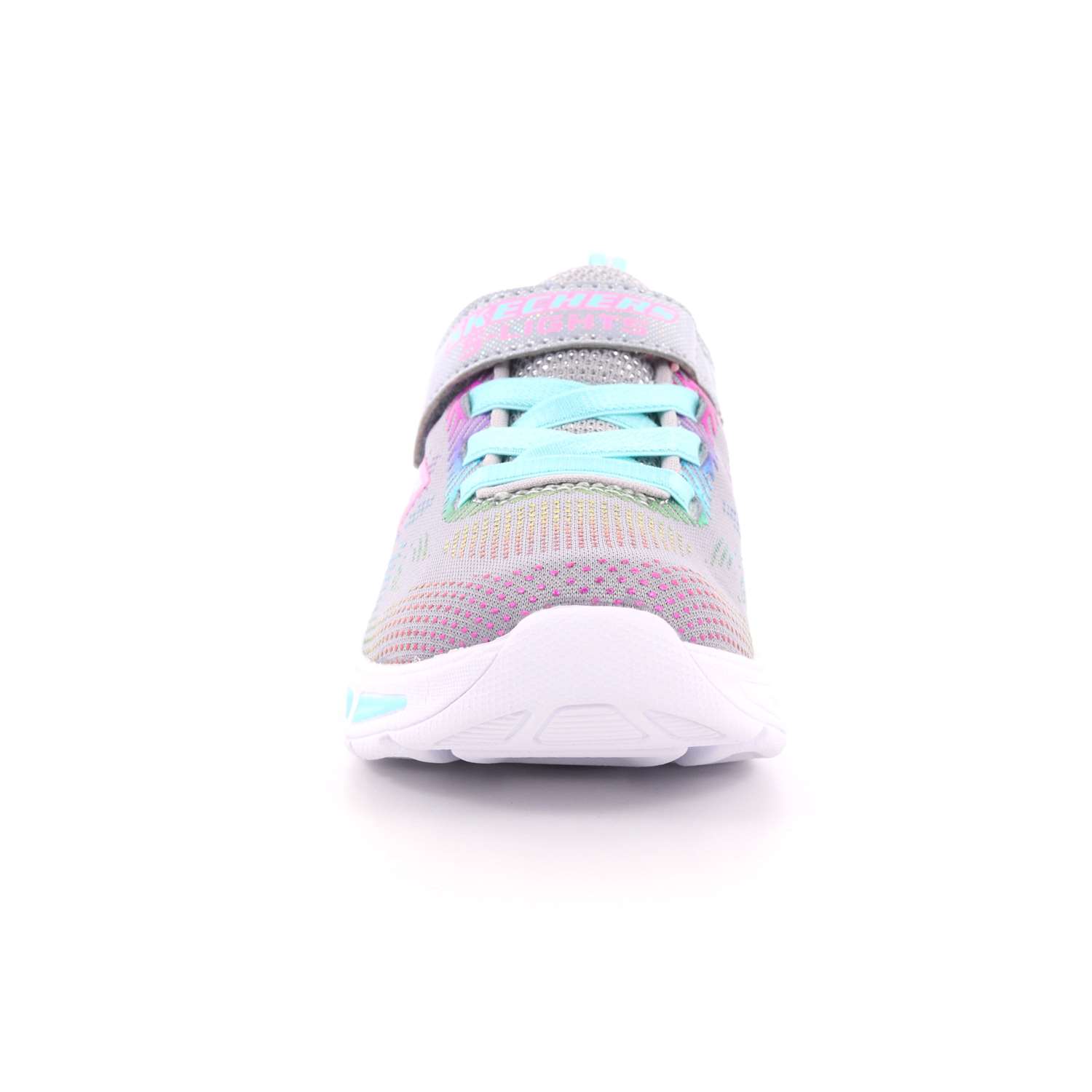 Scarpa Strappi + Elastico Skechers Bambina Grigio Scarpa Strappi + Elastico Skechers Bambina Grigio Scarpe 66 - 10959N