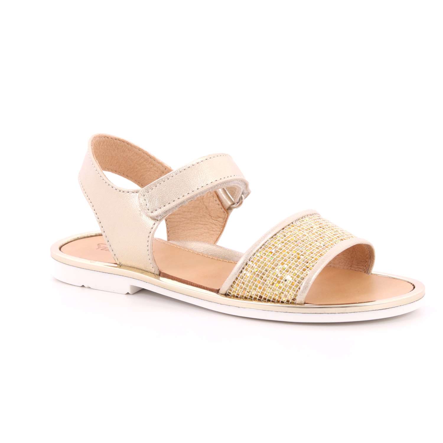 Sandalo Gorgino Bambina Oro Sandalo Gorgino Bambina Oro Scarpe 10 - P3002-1