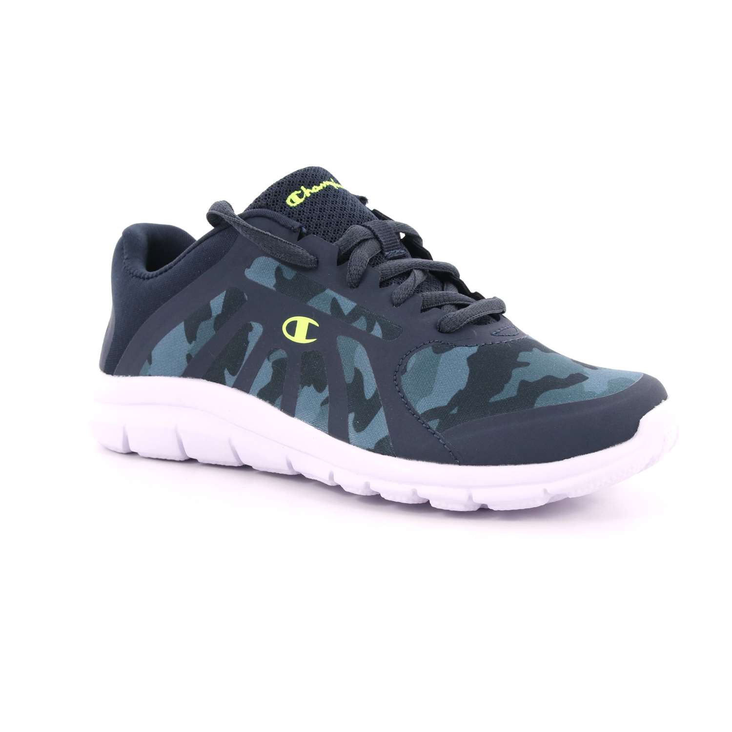 Scarpa Allacciata Champion Bambino Blu Scarpa Allacciata Champion Bambino Blu Scarpe 464 - S30905