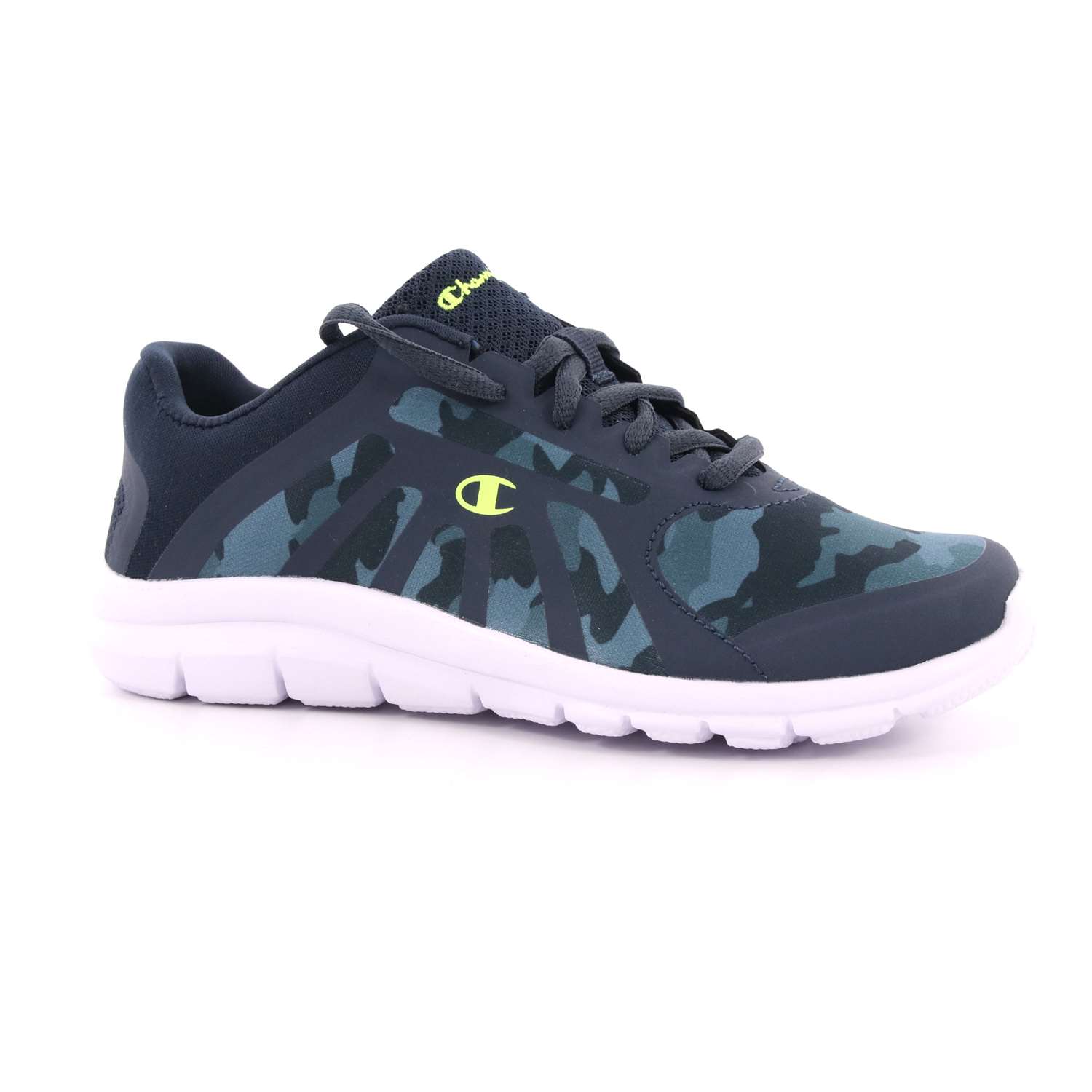 Scarpa Allacciata Champion Bambino Blu Scarpa Allacciata Champion Bambino Blu Scarpe 464 - S30905