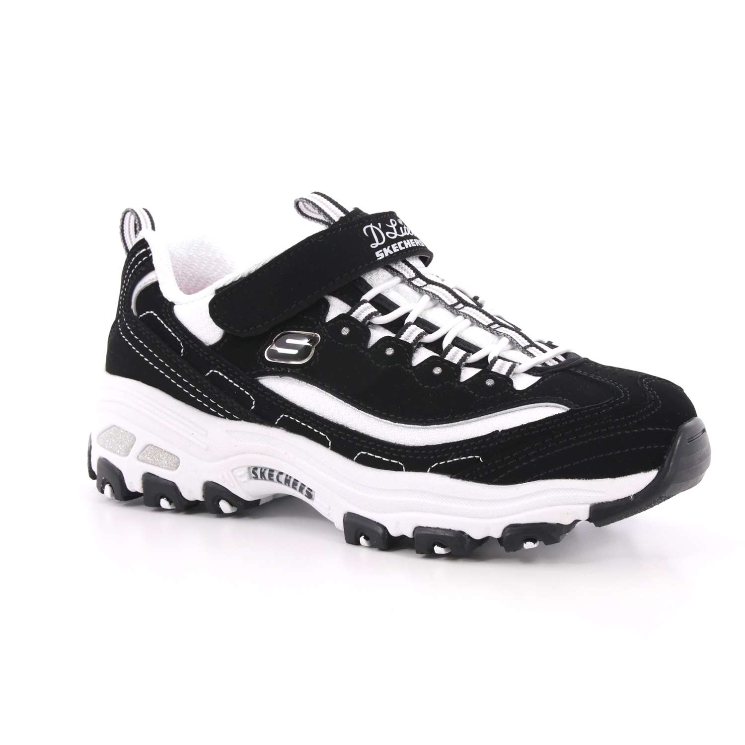 Scarpa Allacciata Skechers Bambina Nero Scarpa Allacciata Skechers Bambina Nero Scarpe 72 - 80588L