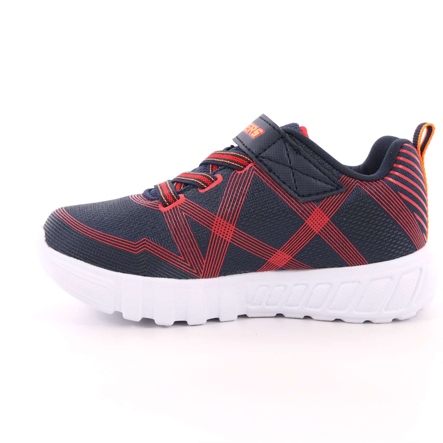 Scarpa Strappi + Elastico Skechers Bambino Blu Scarpa Strappi + Elastico Skechers Bambino Blu Scarpe 75 - 90542N
