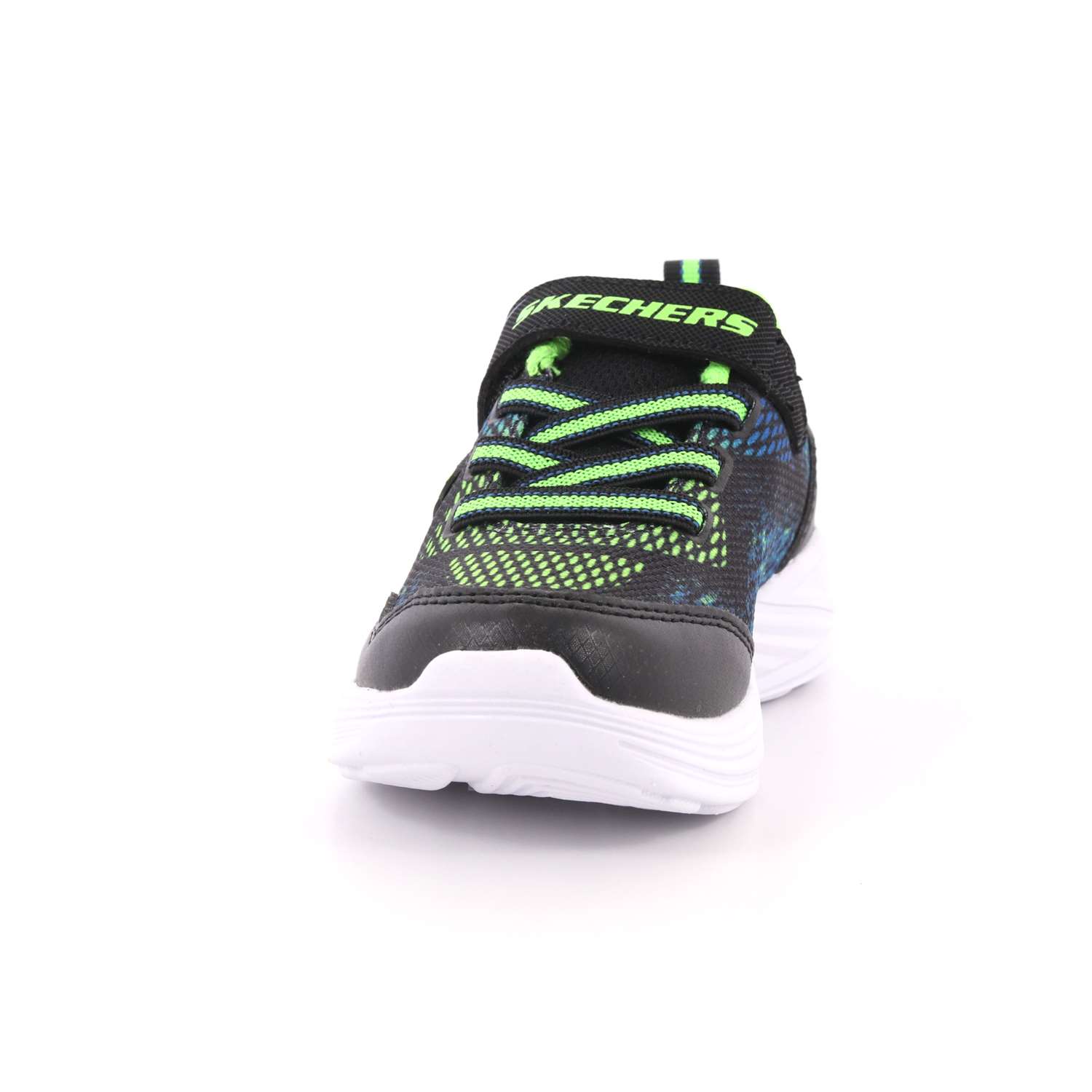 Scarpa Strappi + Elastico Skechers Bambino Nero Scarpa Strappi + Elastico Skechers Bambino Nero Scarpe 77 - 90563N
