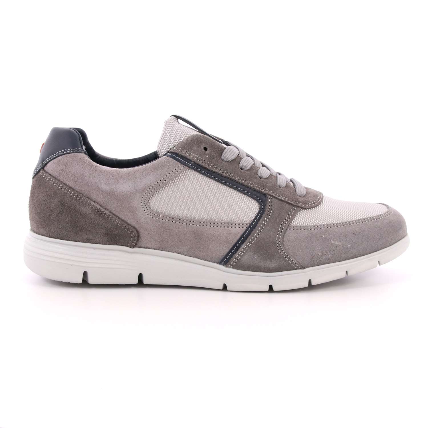 Scarpa Allacciata Impronte Uomo Grigio Scarpa Allacciata Impronte Uomo Grigio Scarpe 46 - IM91085A