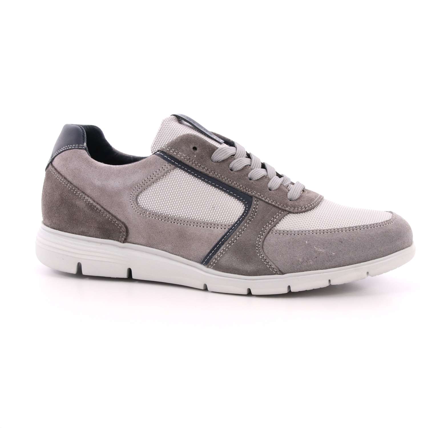 Scarpa Allacciata Impronte Uomo Grigio Scarpa Allacciata Impronte Uomo Grigio Scarpe 46 - IM91085A