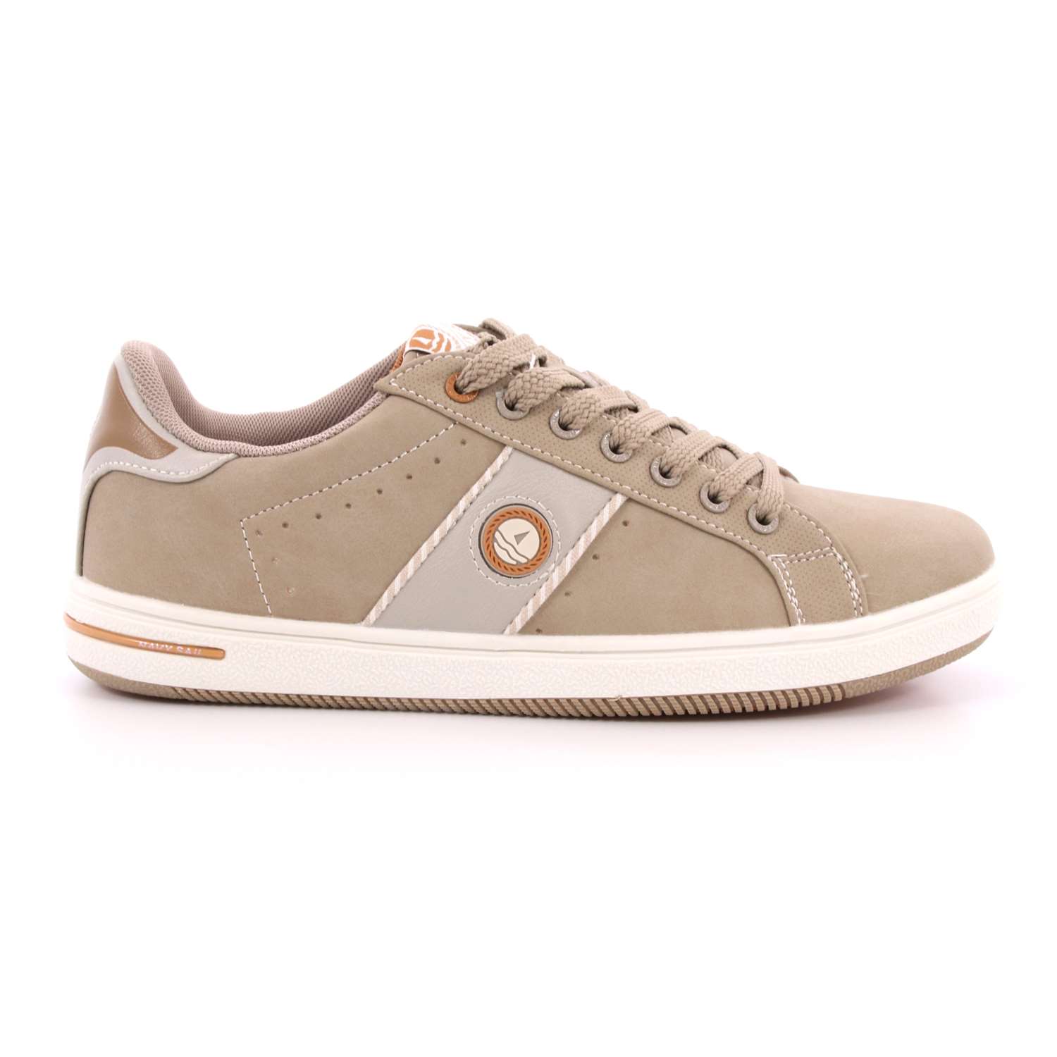 Scarpa Allacciata Navy Sail Uomo Beige Scarpa Allacciata Navy Sail Uomo Beige Scarpe 1 - NSCMC917001