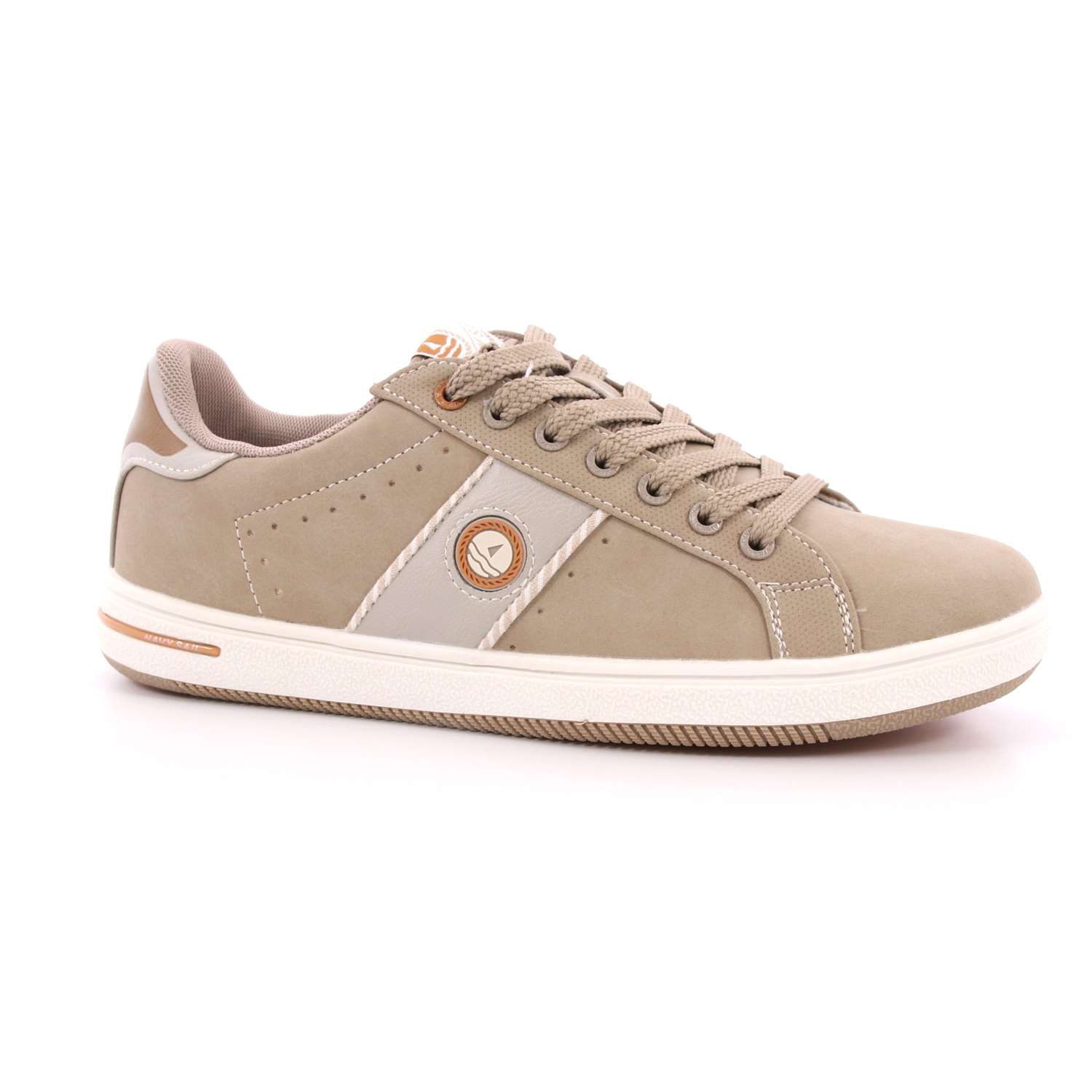 Scarpa Allacciata Navy Sail Uomo Beige Scarpa Allacciata Navy Sail Uomo Beige Scarpe 1 - NSCMC917001