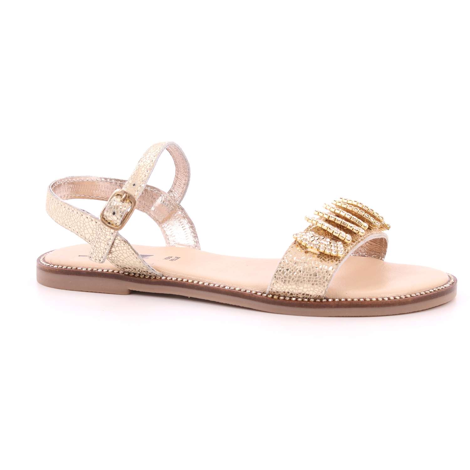 Sandalo Via 51 Bambina Platino Sandalo Via 51 Bambina Platino Scarpe 17 - NOEMI 4
