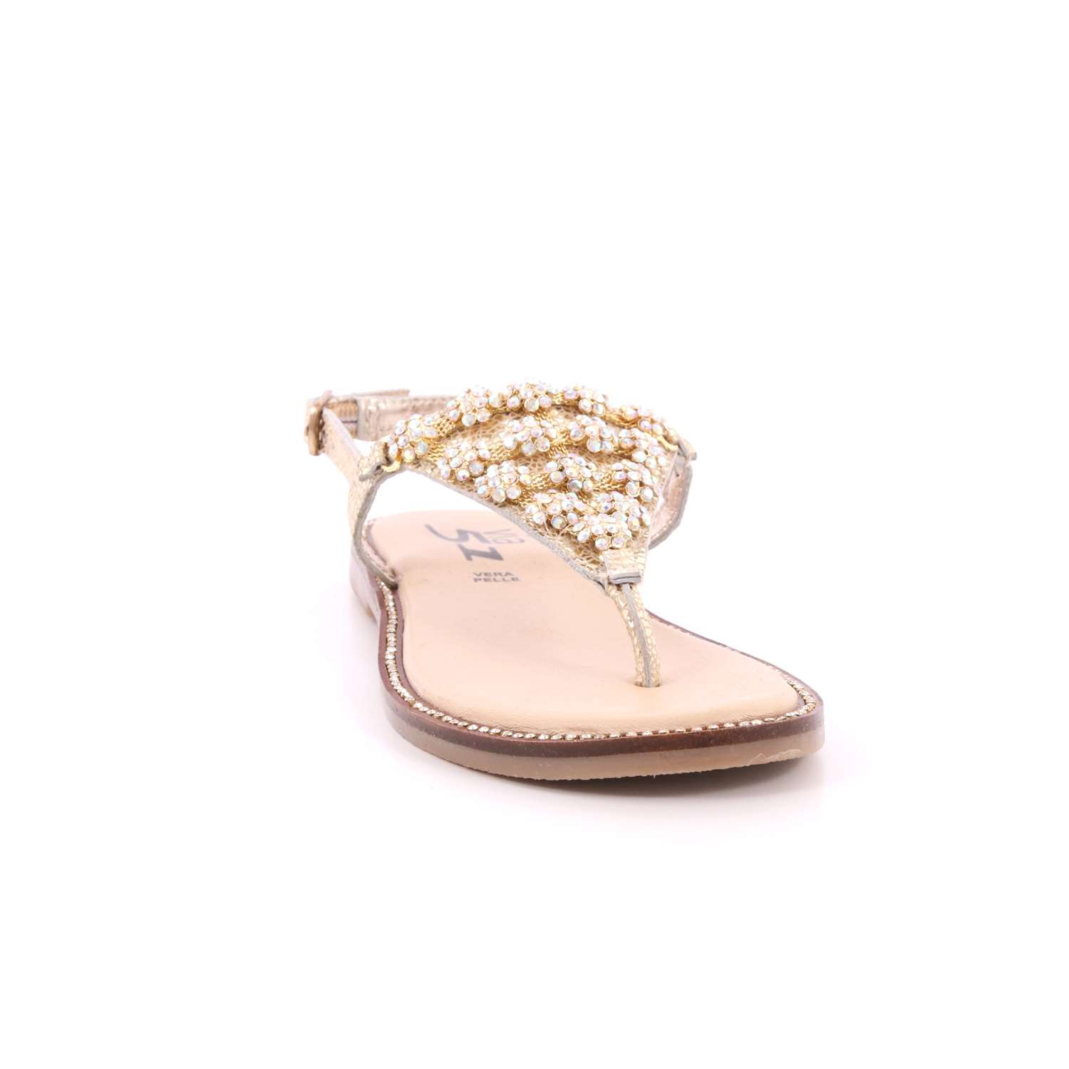 Sandalo Via 51 Bambina Platino Sandalo Via 51 Bambina Platino Scarpe 19 - NOEMI 1
