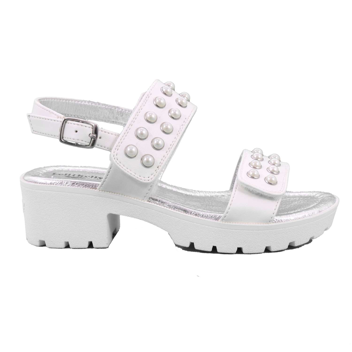 Sandalo Lelli Kelly Bambina Bianco Sandalo Lelli Kelly Bambina Bianco Scarpe 265 - LK9552