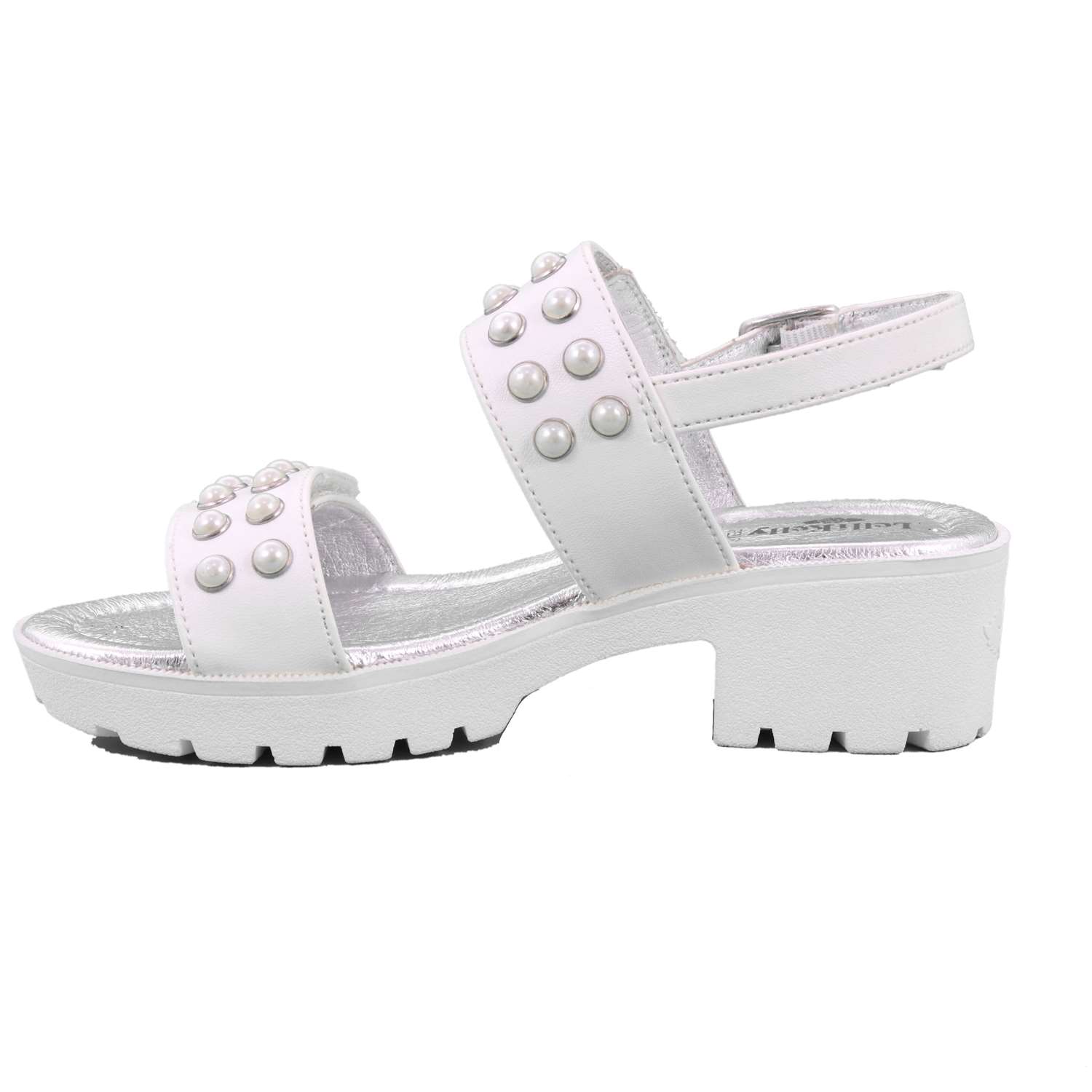 Sandalo Lelli Kelly Bambina Bianco Sandalo Lelli Kelly Bambina Bianco Scarpe 265 - LK9552