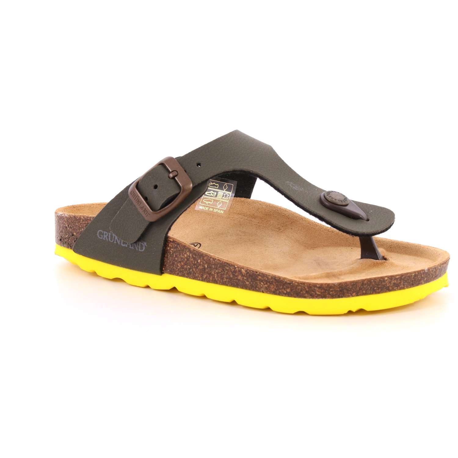 Infradito Grunland Bambino Kaki Infradito Grunland Bambino Kaki Scarpe 292 - CB0927