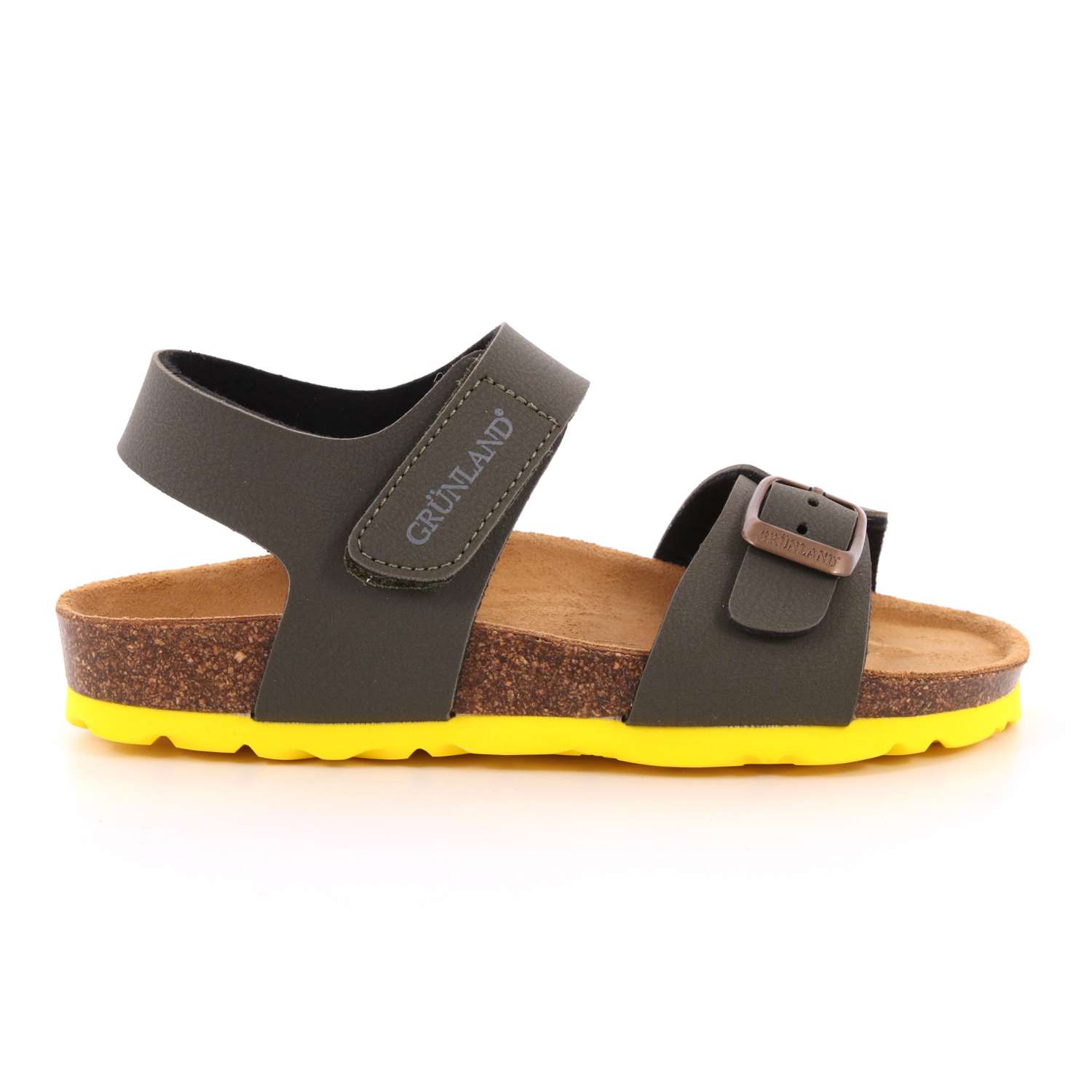 Sandalo Grunland Bambino Kaki Sandalo Grunland Bambino Kaki Scarpe 294 - SB0234