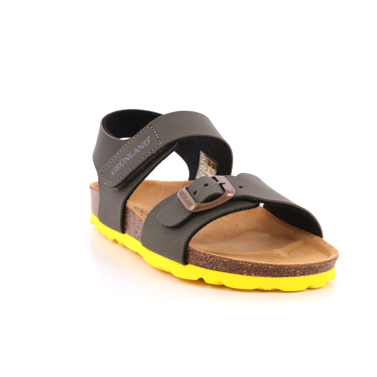 Sandalo Grunland Bambino Kaki Sandalo Grunland Bambino Kaki Scarpe 294 - SB0234