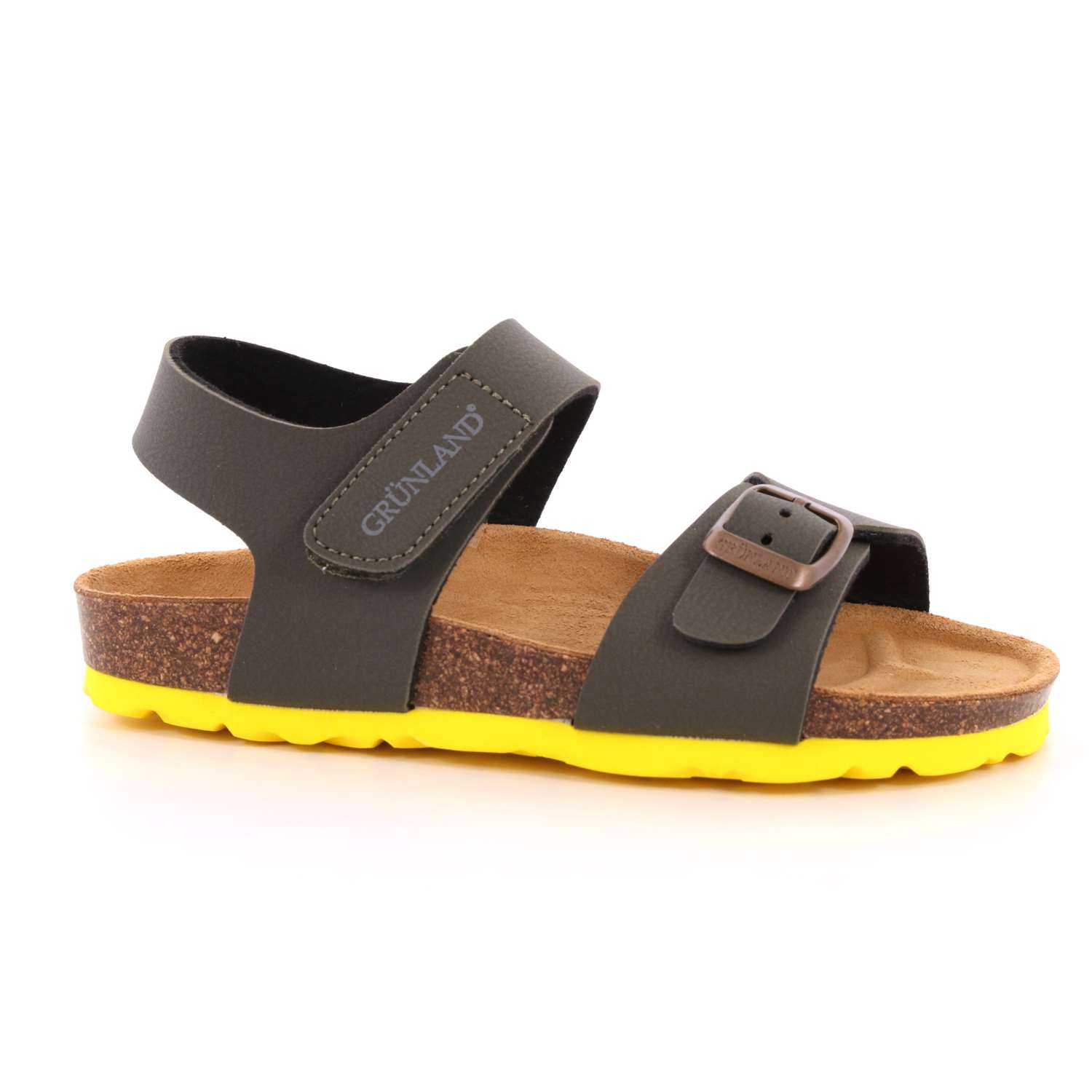 Sandalo Grunland Bambino Kaki Sandalo Grunland Bambino Kaki Scarpe 294 - SB0234