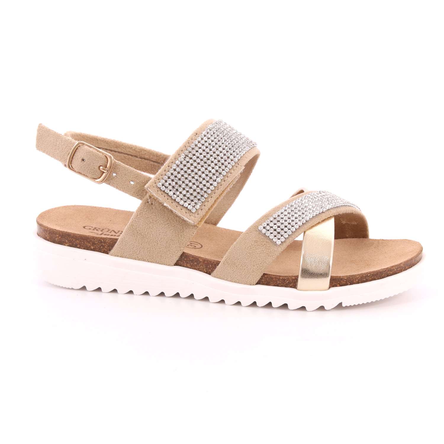 Sandalo Grunland Bambina Platino Sandalo Grunland Bambina Platino Scarpe 336 - SB1230