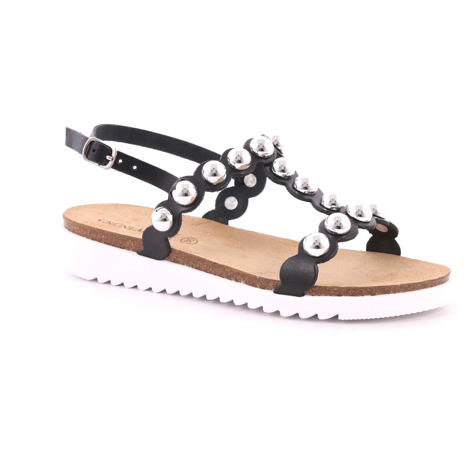 Sandalo Grunland Donna Nero Sandalo Grunland Donna Nero Scarpe 379 - SB1288
