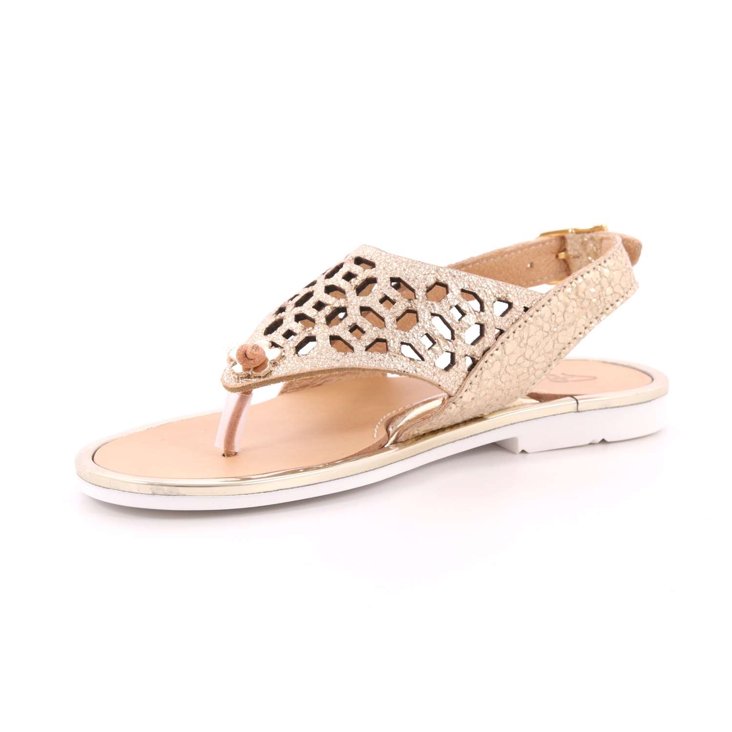 Infradito Gorgino Bambina Oro Infradito Gorgino Bambina Oro Scarpe 13 - P3009-1