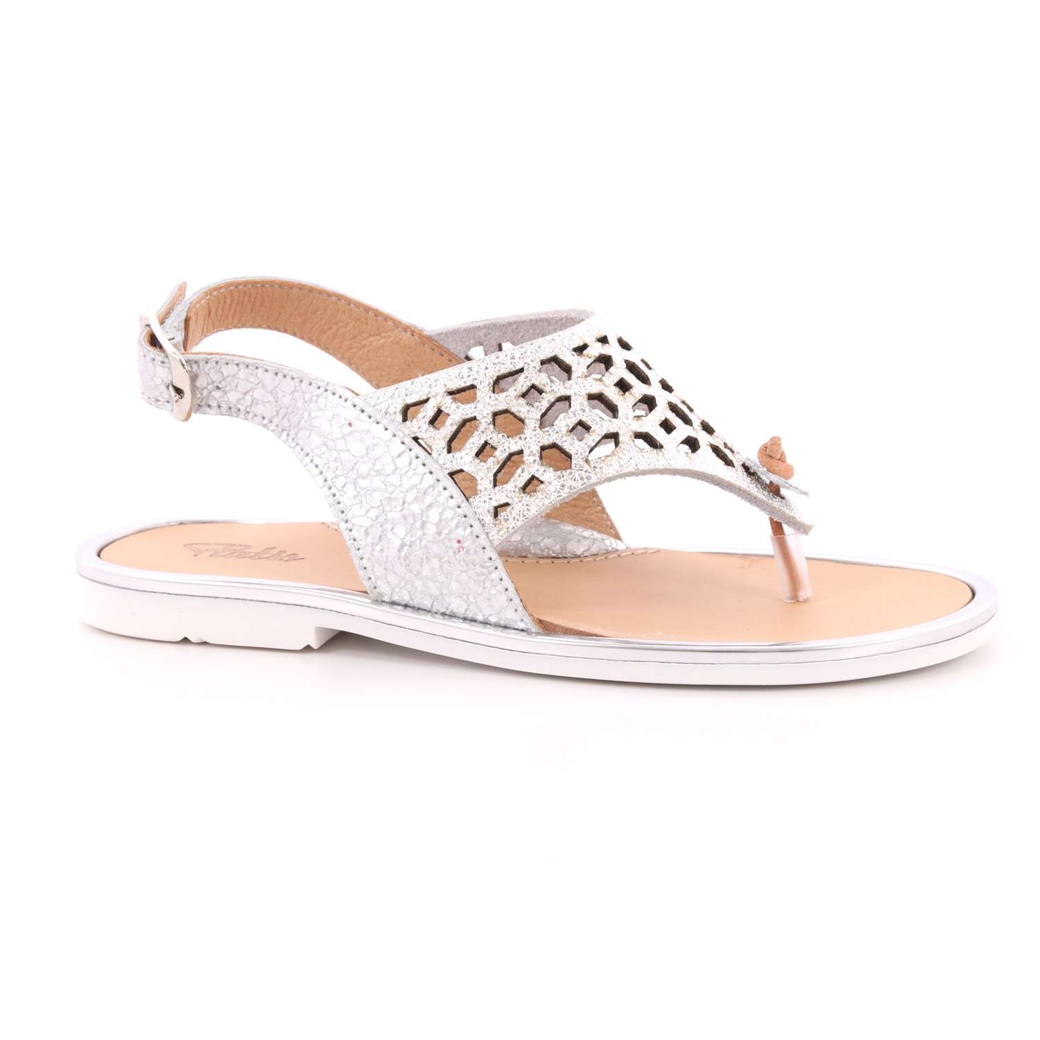 Infradito Gorgino Bambina Argento Infradito Gorgino Bambina Argento Scarpe 14 - P3009-2