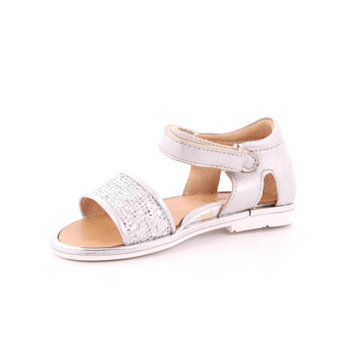 Sandalo Gorgino Bambina Argento Sandalo Gorgino Bambina Argento Scarpe 16 - P3002-15