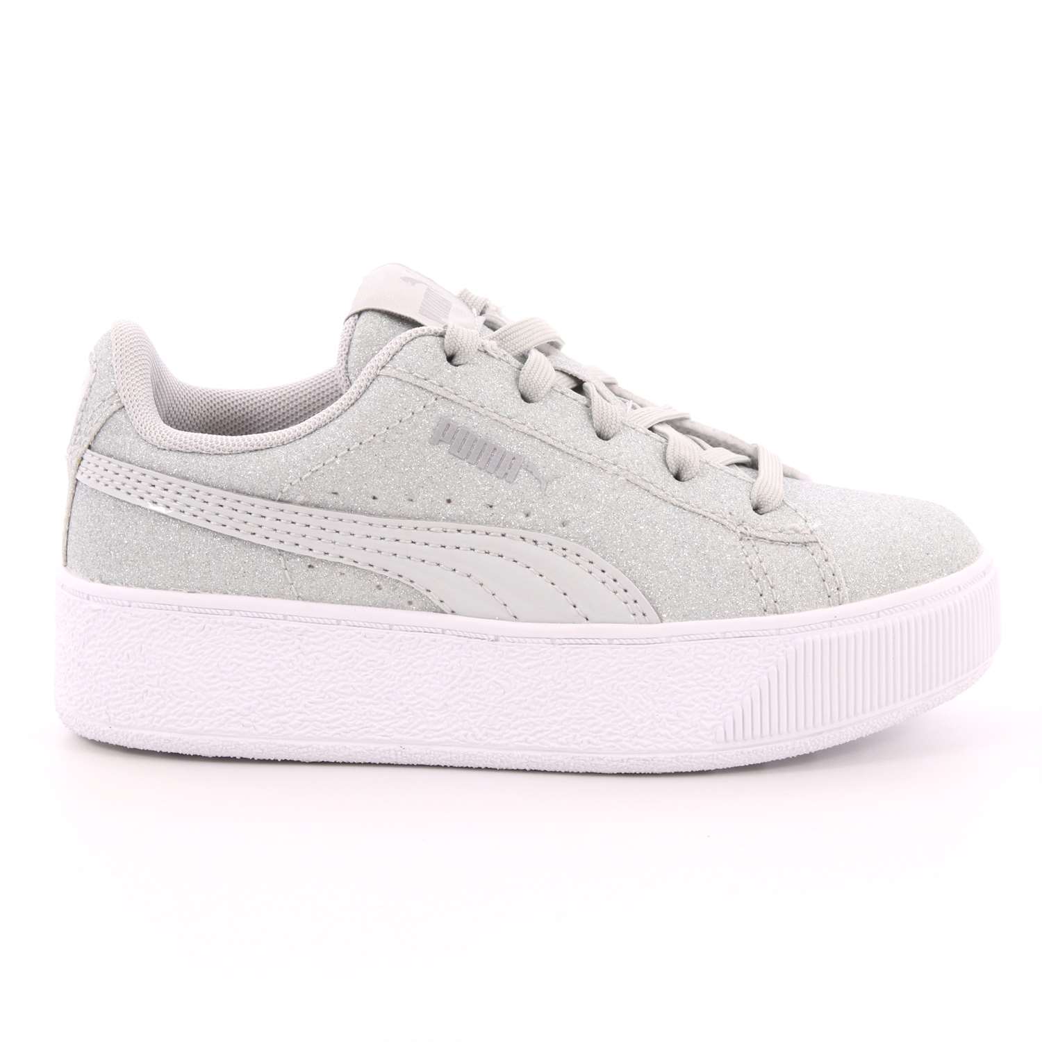 Scarpa Allacciata Puma Bambina Argento Scarpa Allacciata Puma Bambina Argento Scarpe 140 - 37017109