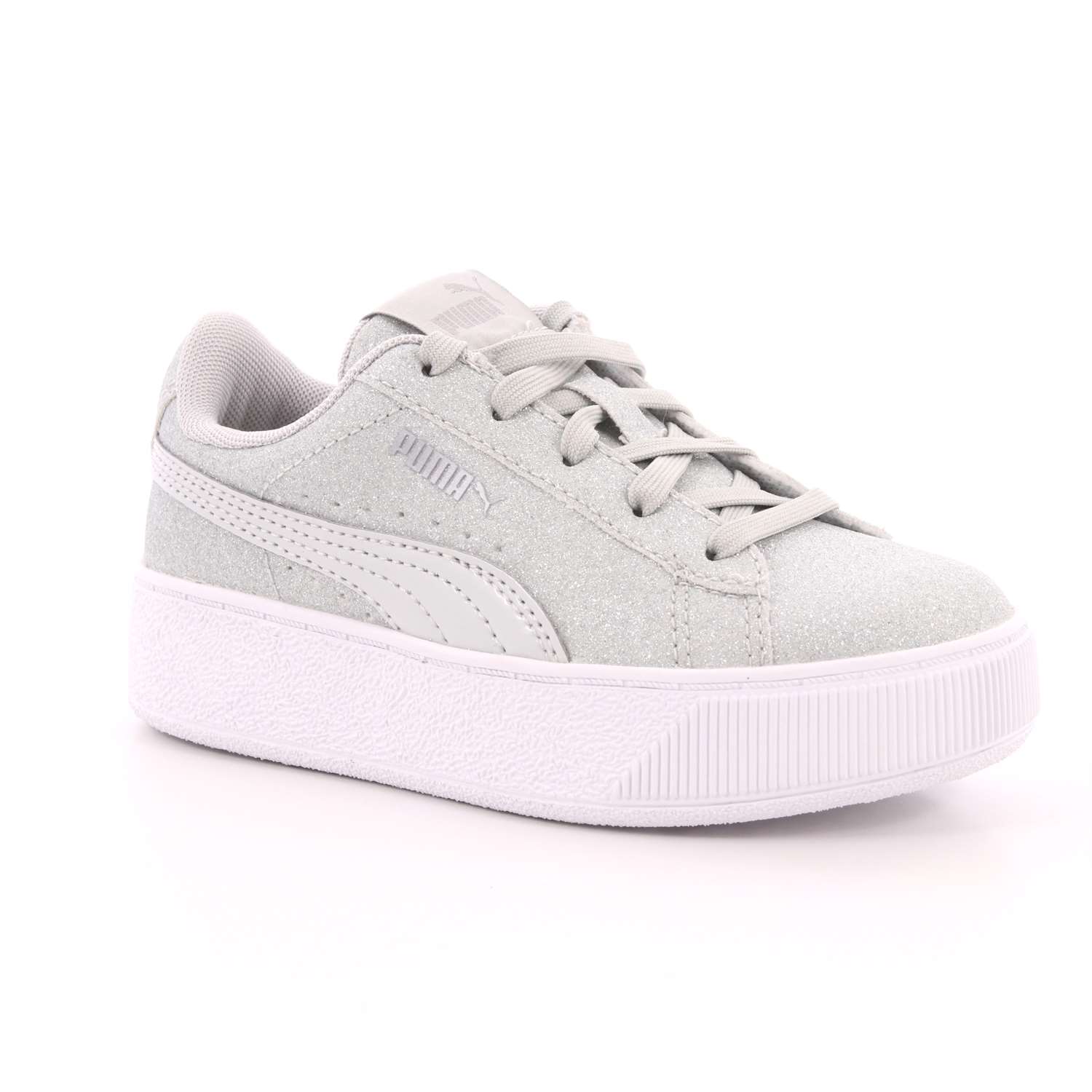 Scarpa Allacciata Puma Bambina Argento Scarpa Allacciata Puma Bambina Argento Scarpe 140 - 37017109