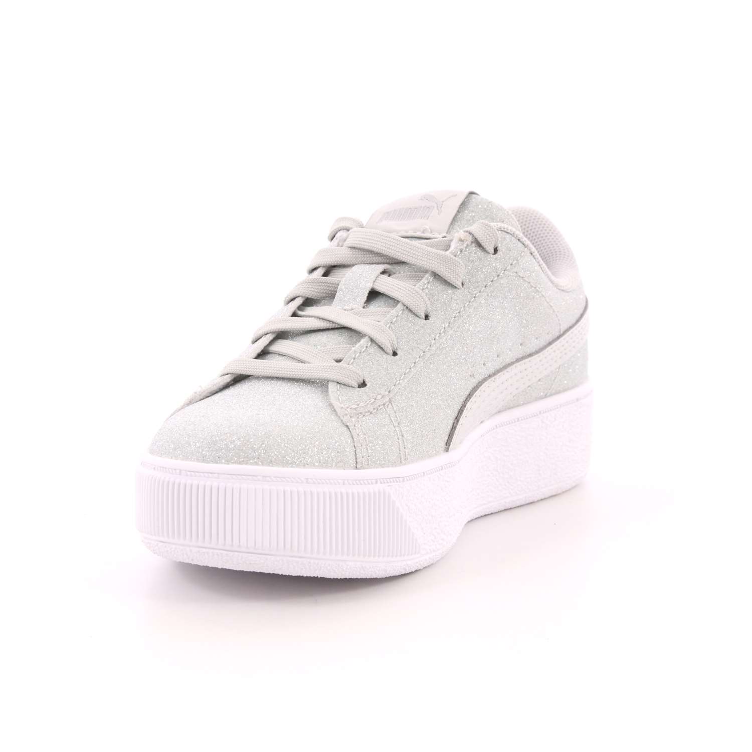 Scarpa Allacciata Puma Bambina Argento Scarpa Allacciata Puma Bambina Argento Scarpe 140 - 37017109