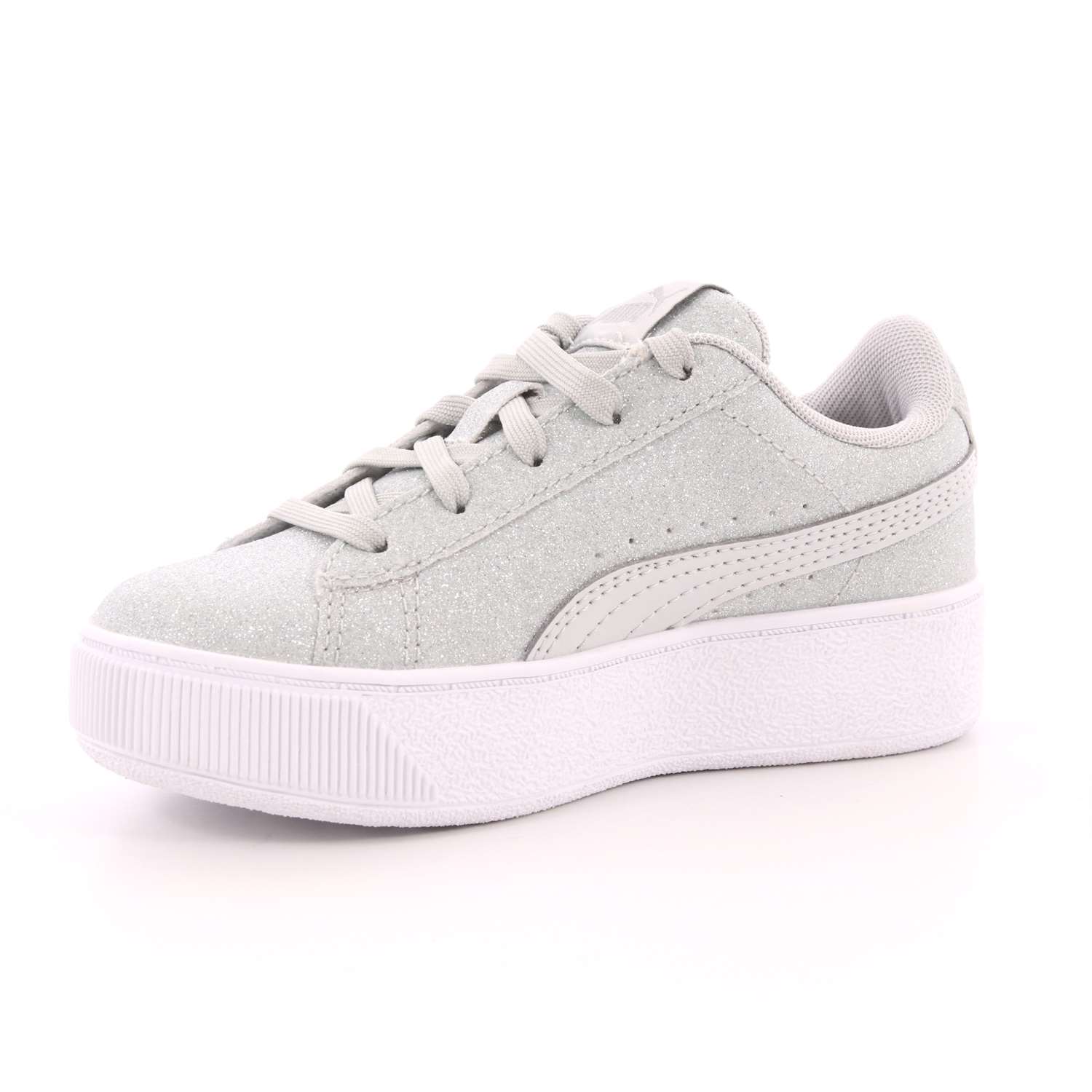Scarpa Allacciata Puma Bambina Argento Scarpa Allacciata Puma Bambina Argento Scarpe 140 - 37017109