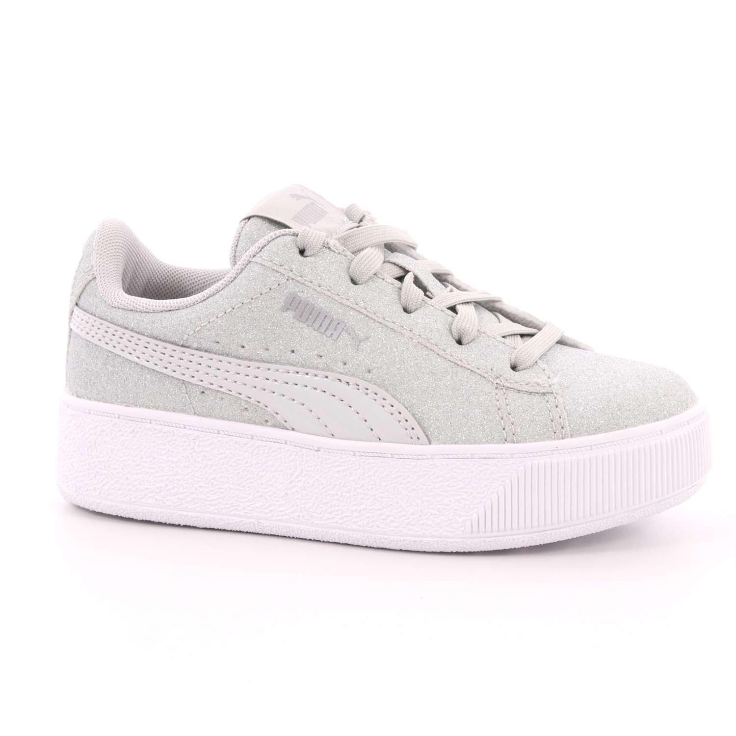 Scarpa Allacciata Puma Bambina Argento Scarpa Allacciata Puma Bambina Argento Scarpe 140 - 37017109