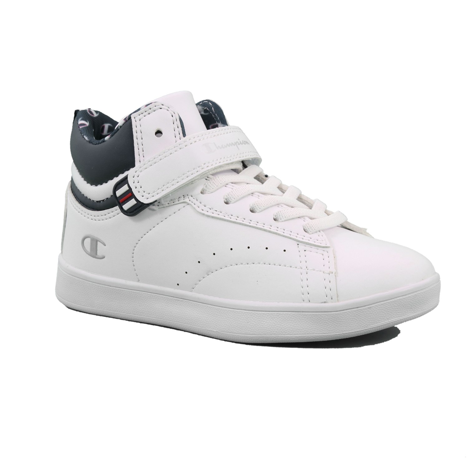 Scarpa Strappi + Elastico Champion Bambino Bianco Scarpa Strappi + Elastico Champion Bambino Bianco Scarpe 507 - S31448-F19
