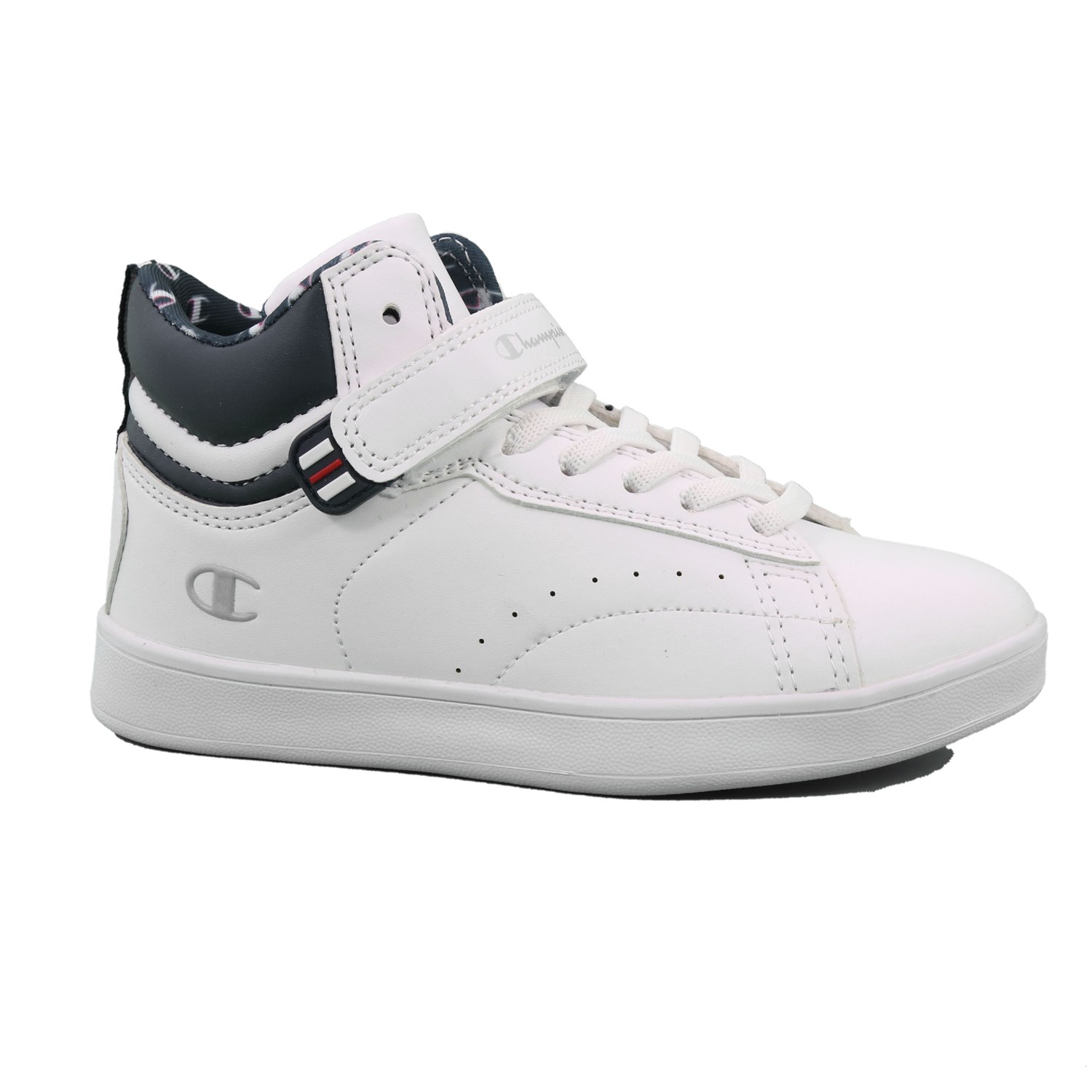 Scarpa Strappi + Elastico Champion Bambino Bianco Scarpa Strappi + Elastico Champion Bambino Bianco Scarpe 507 - S31448-F19