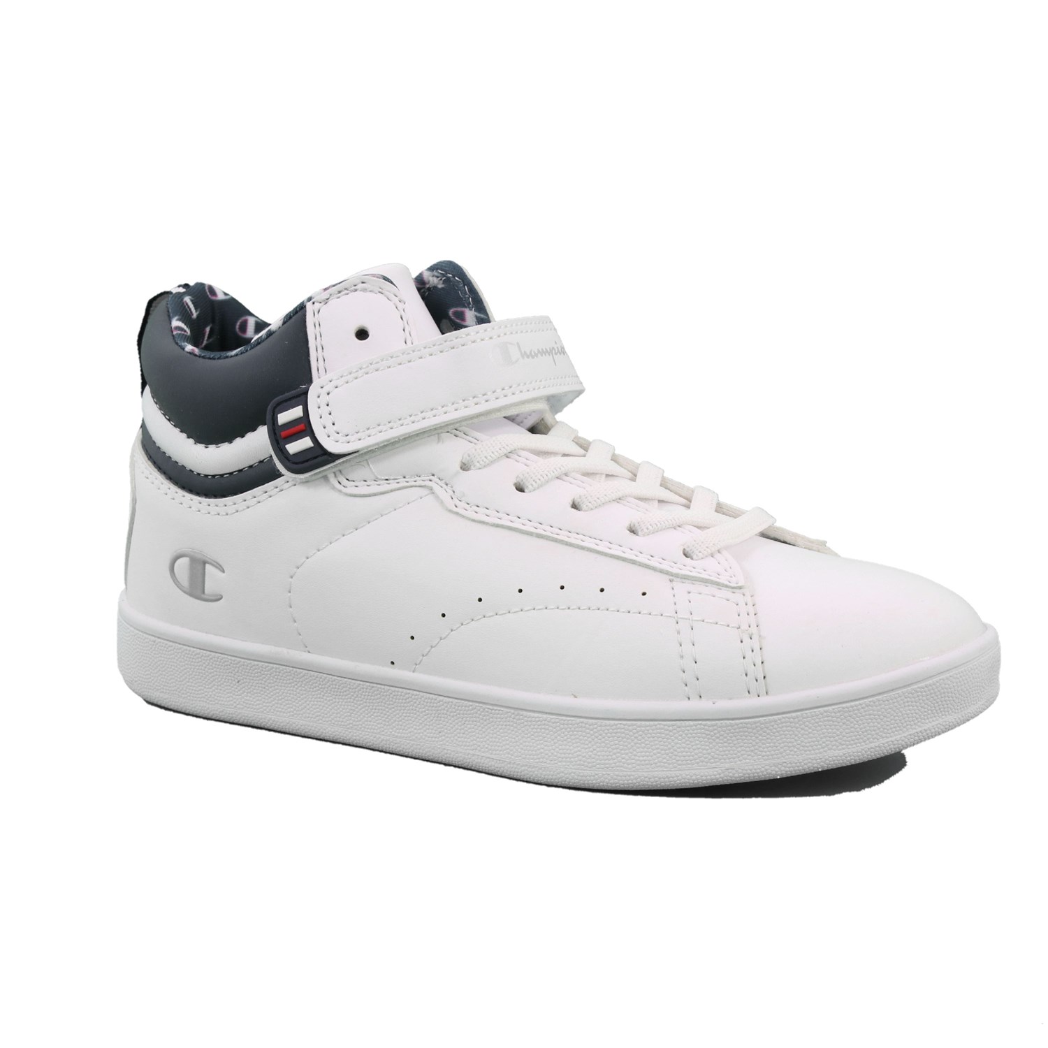 Scarpa Strappi + Elastico Champion Bambino Bianco Scarpa Strappi + Elastico Champion Bambino Bianco Scarpe 509 - S31732-F19