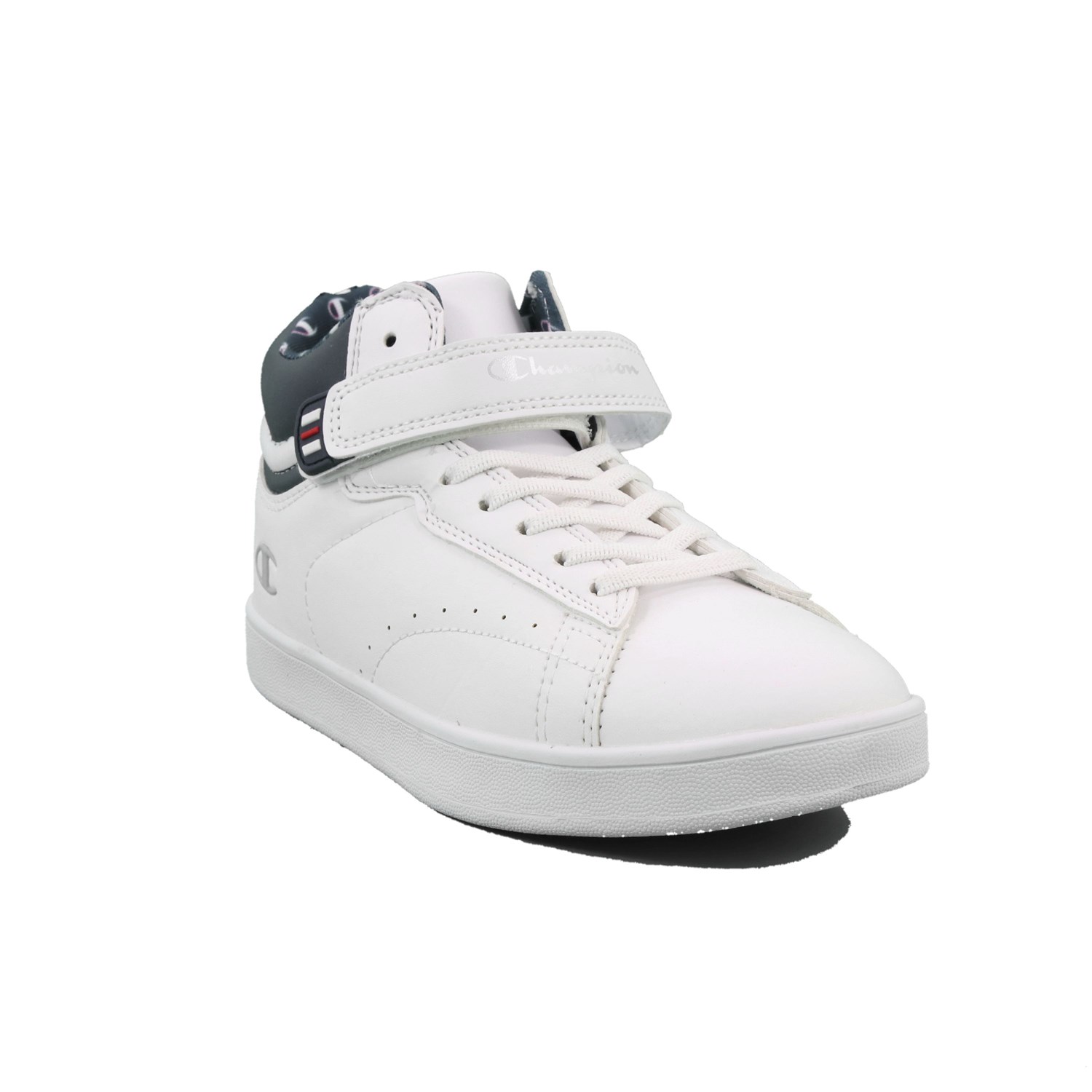 Scarpa Strappi + Elastico Champion Bambino Bianco Scarpa Strappi + Elastico Champion Bambino Bianco Scarpe 509 - S31732-F19