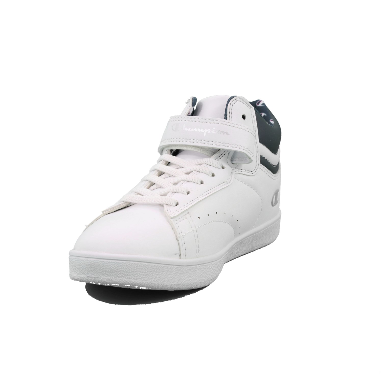 Scarpa Strappi + Elastico Champion Bambino Bianco Scarpa Strappi + Elastico Champion Bambino Bianco Scarpe 509 - S31732-F19