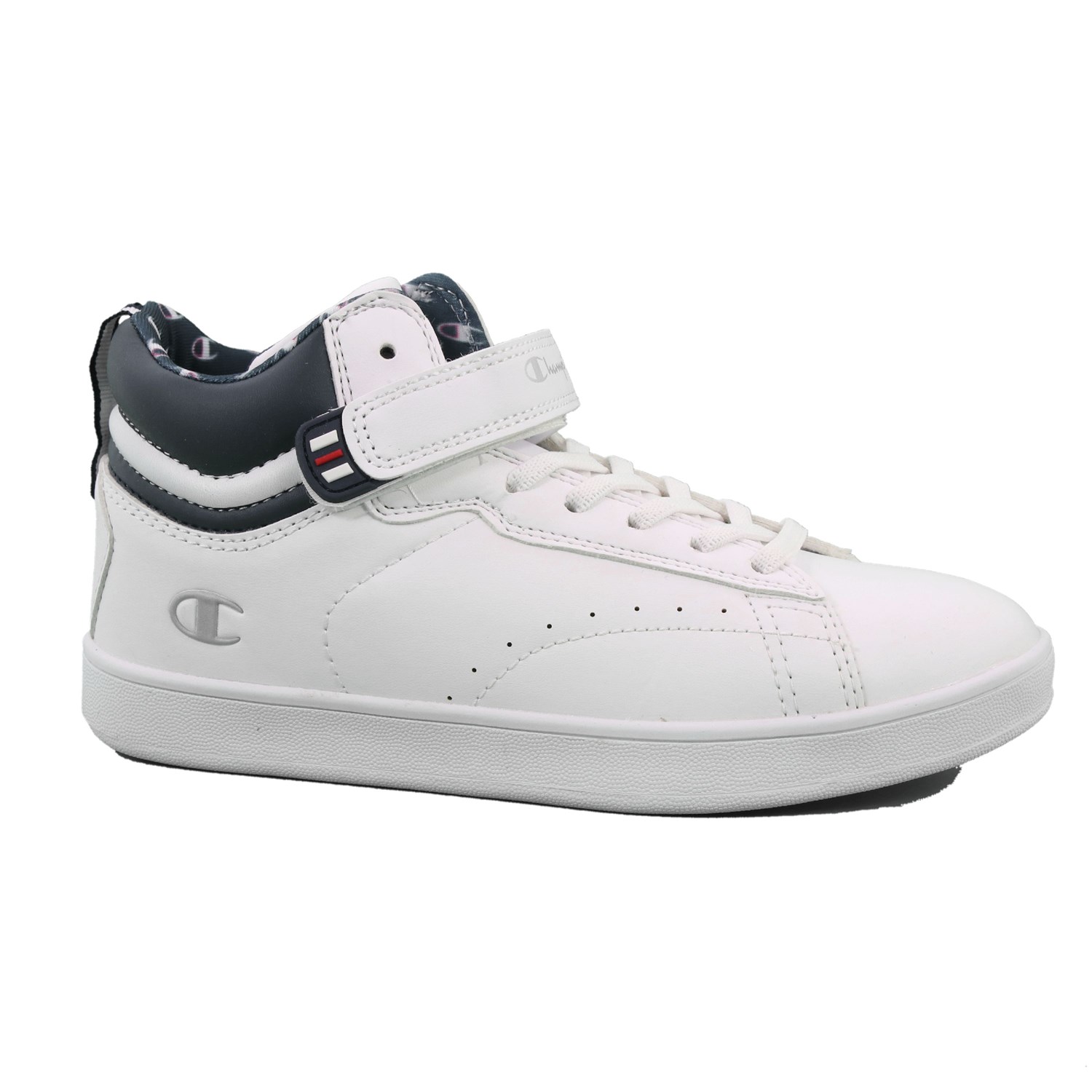 Scarpa Strappi + Elastico Champion Bambino Bianco Scarpa Strappi + Elastico Champion Bambino Bianco Scarpe 509 - S31732-F19